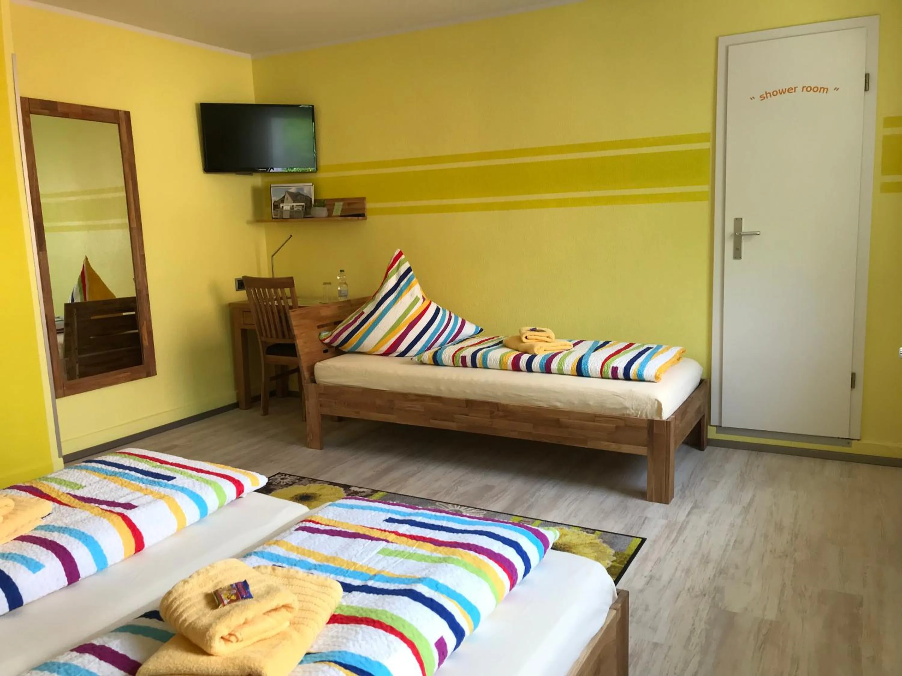 TV and multimedia, Bed in Pension Bed & Breakfast