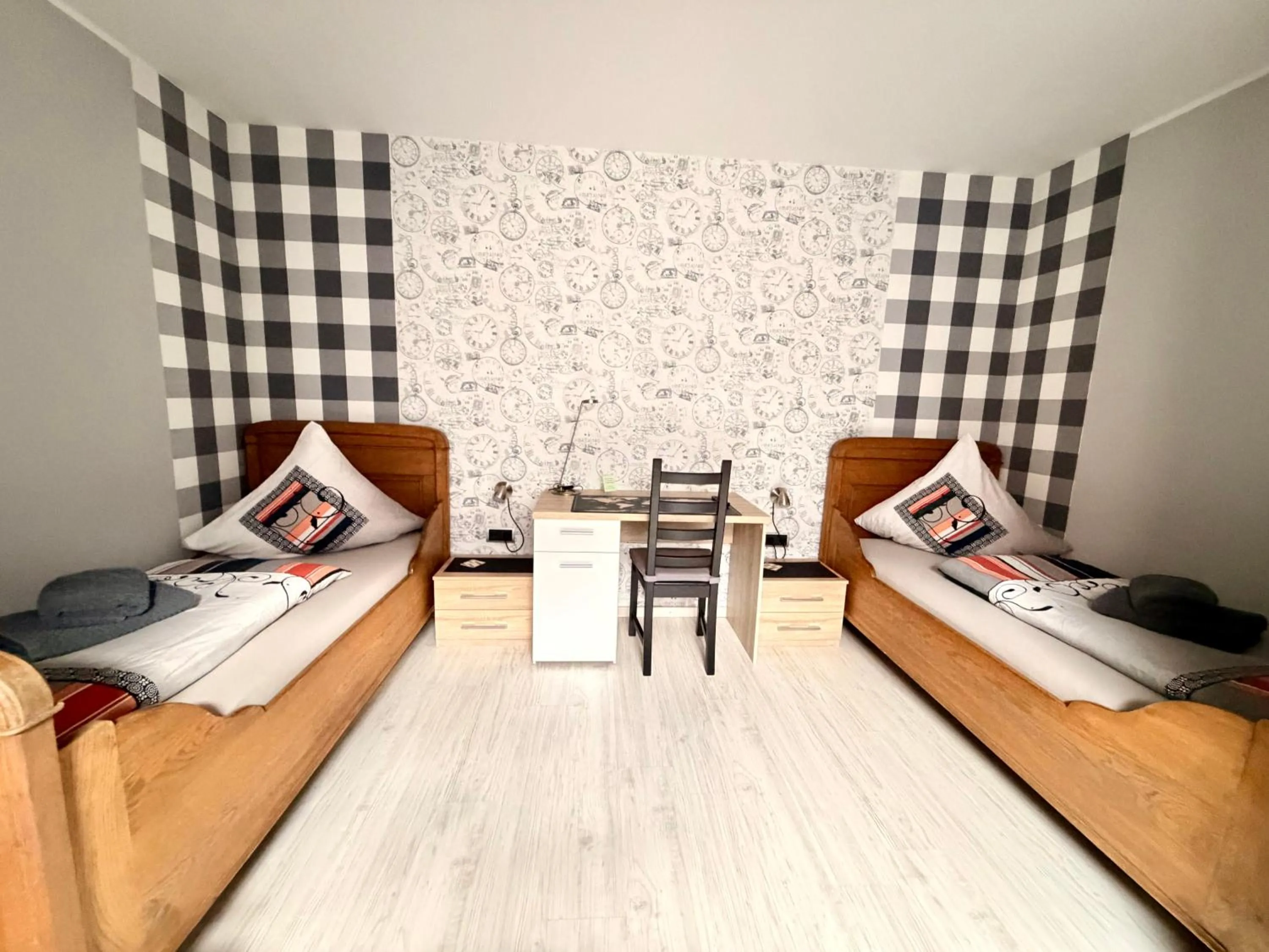 Bed in Pension Bed & Breakfast