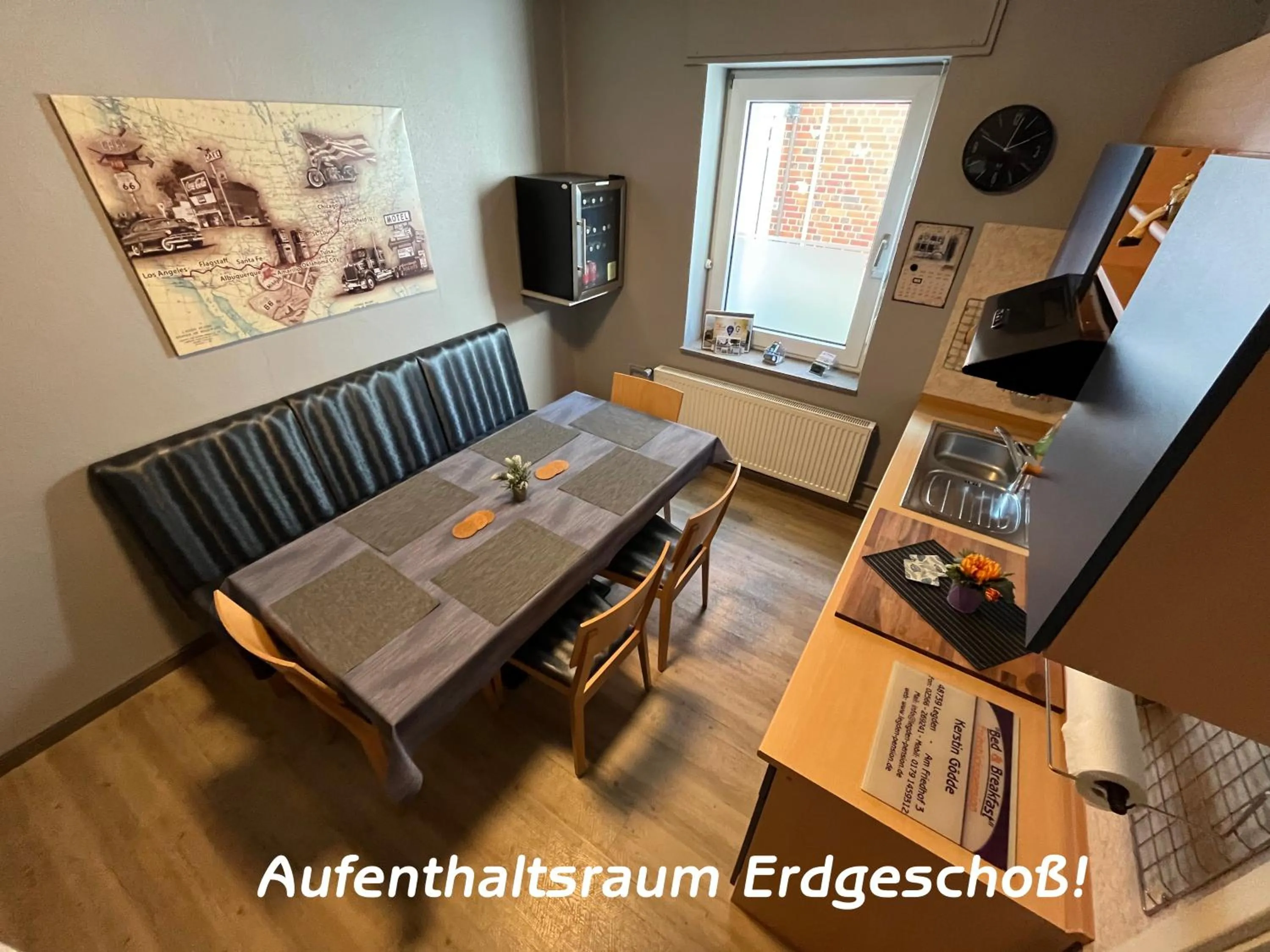 Restaurant/places to eat in Pension Bed & Breakfast