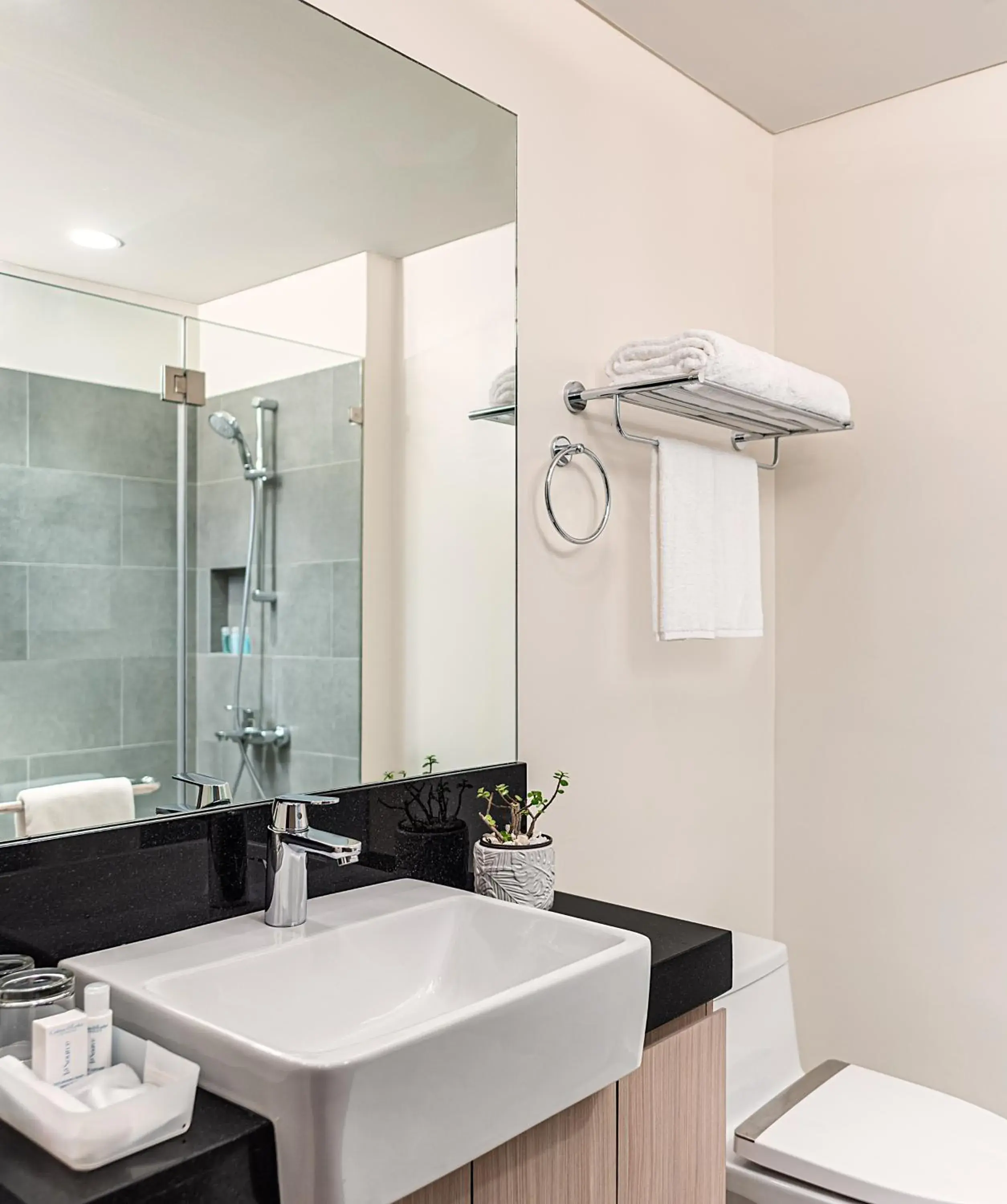 Bathroom in Citadines Amigo Iloilo Bathroom in Citadines Amigo Iloilo