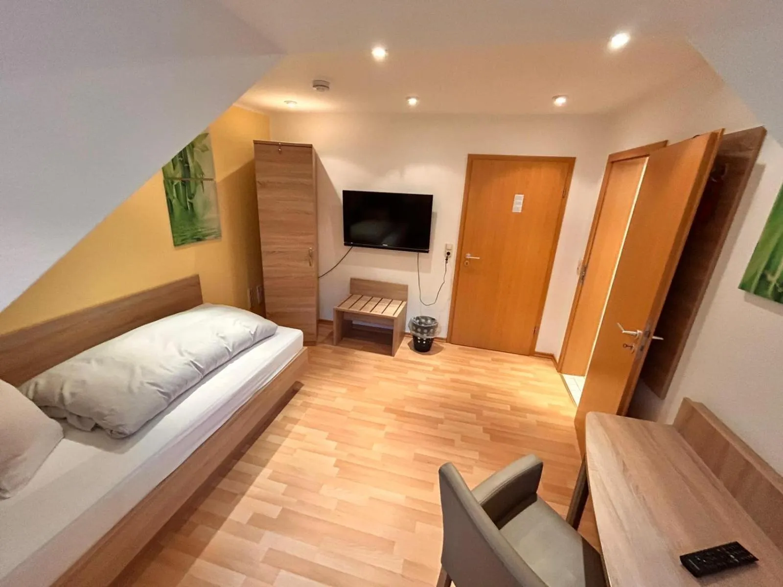 Photo of the whole room, Bed in Hotel Herrenrest