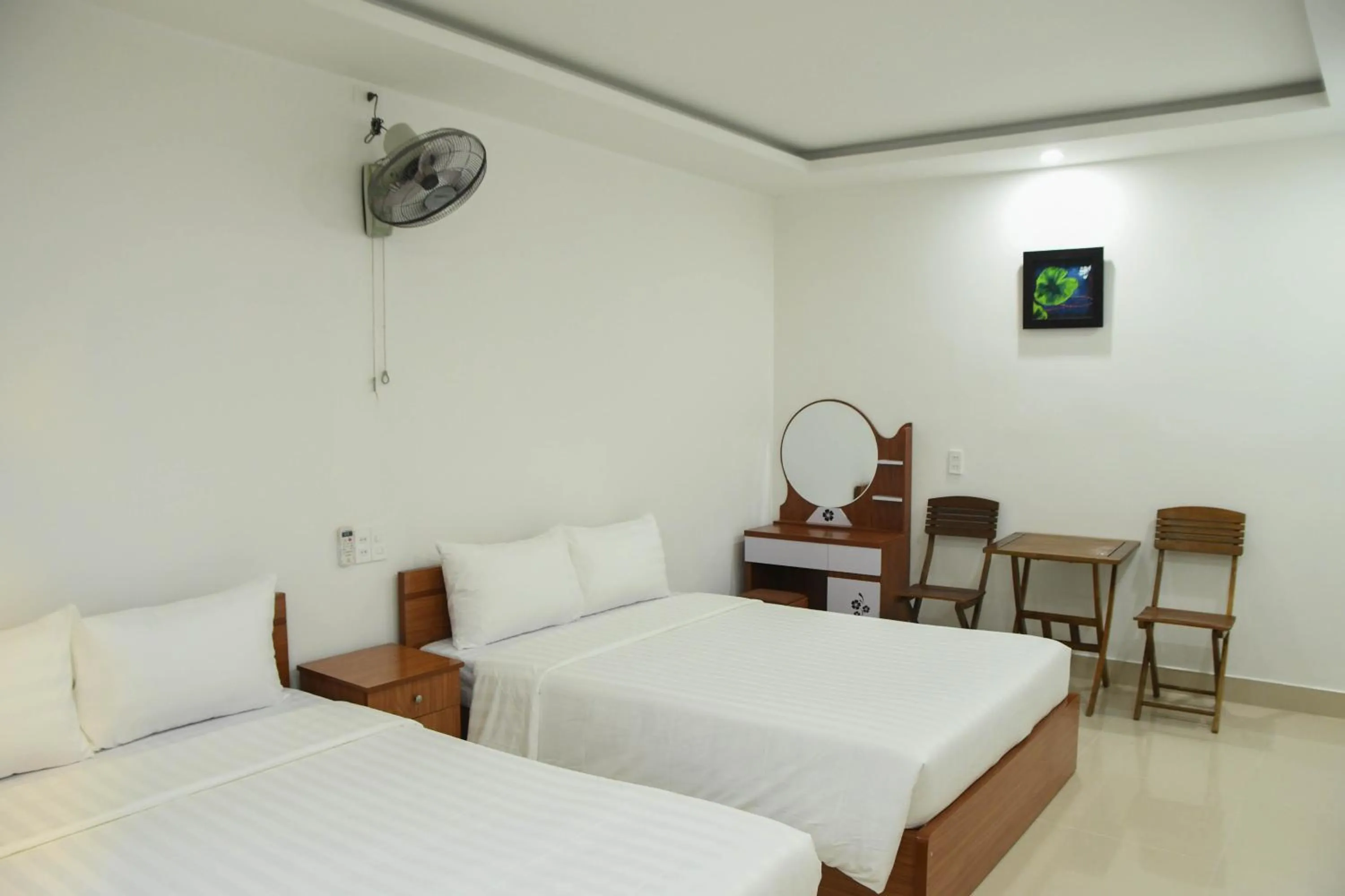 Bed in Asean Garden Homestay Hue