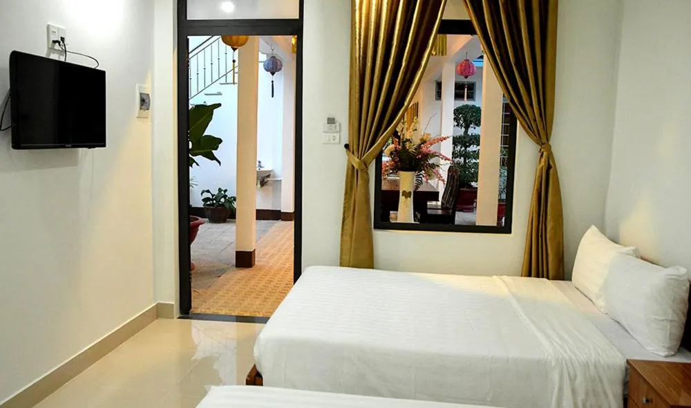 Bed in Asean Garden Homestay Hue