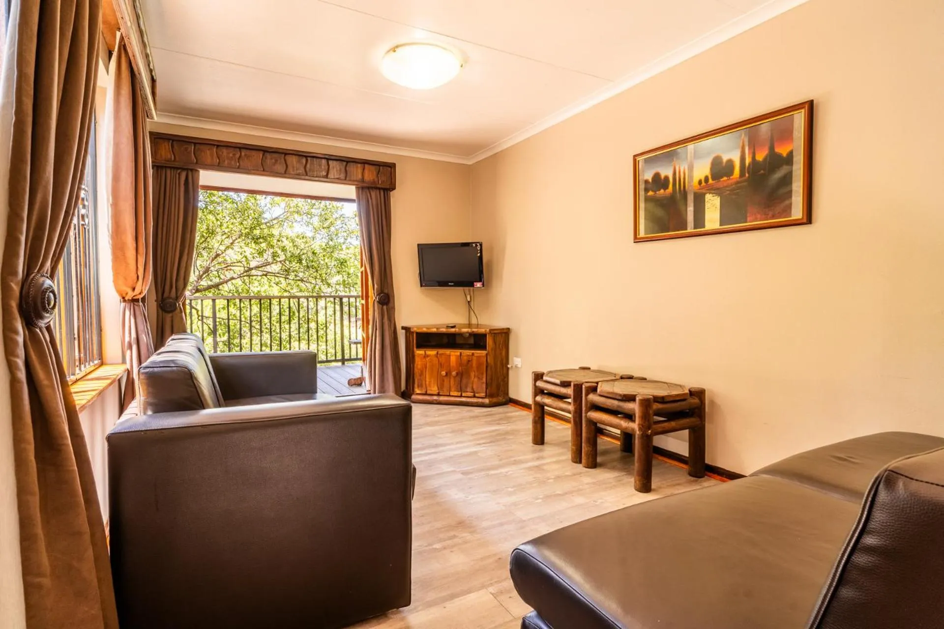 Seating area in ATKV Klein-Kariba