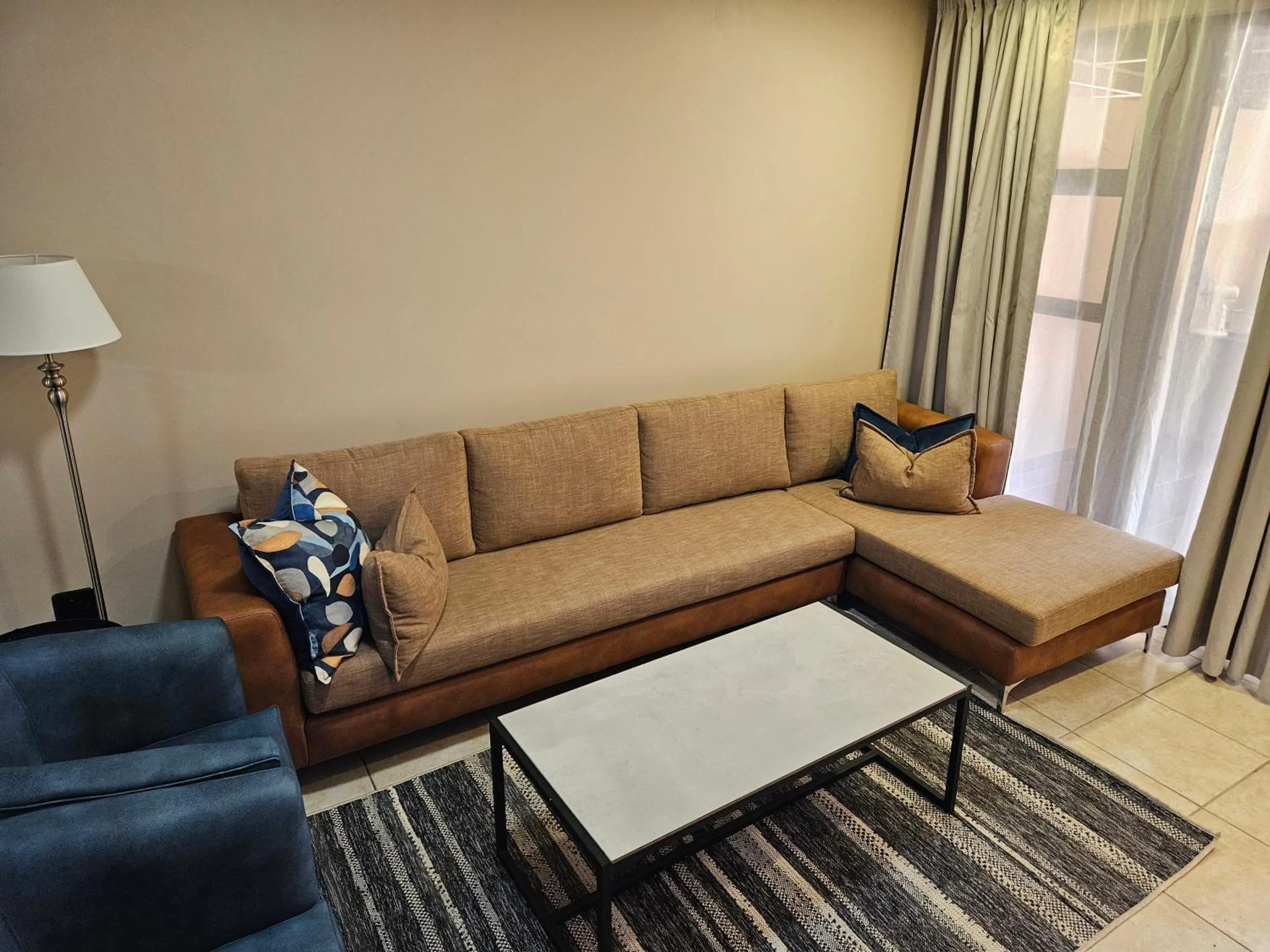 Seating area in ATKV Klein-Kariba