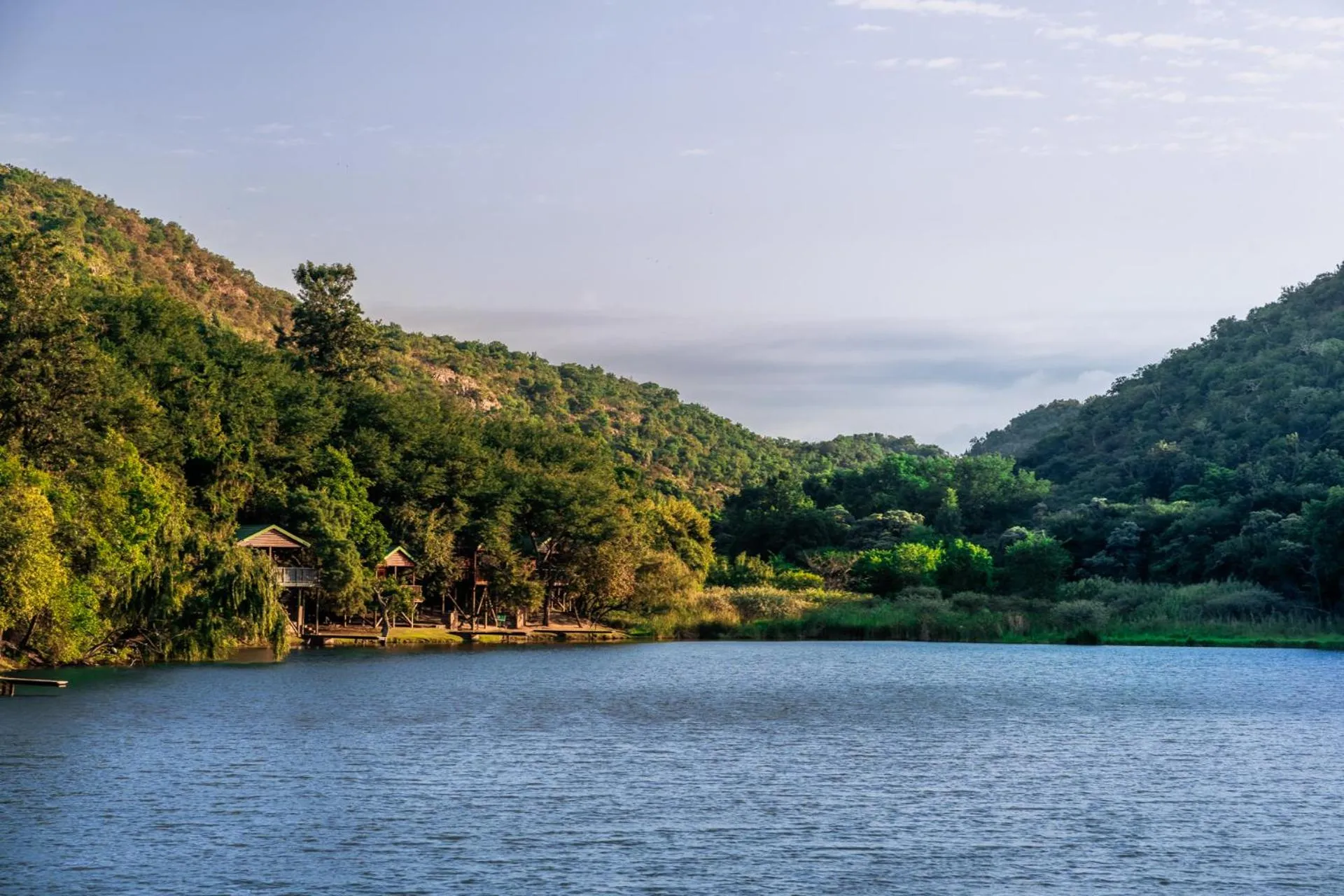 Natural landscape in ATKV Klein-Kariba