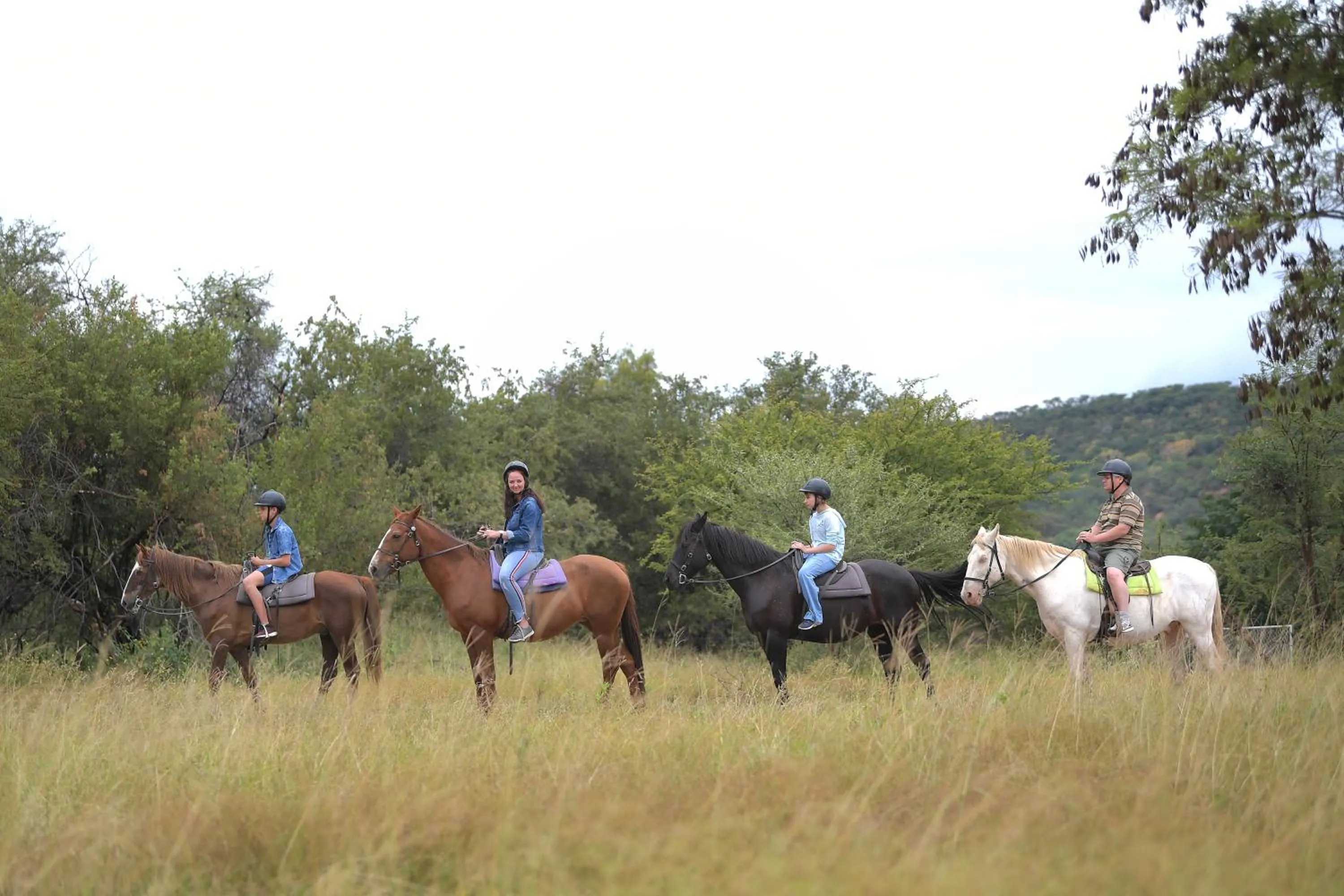 Horse-riding in ATKV Klein-Kariba