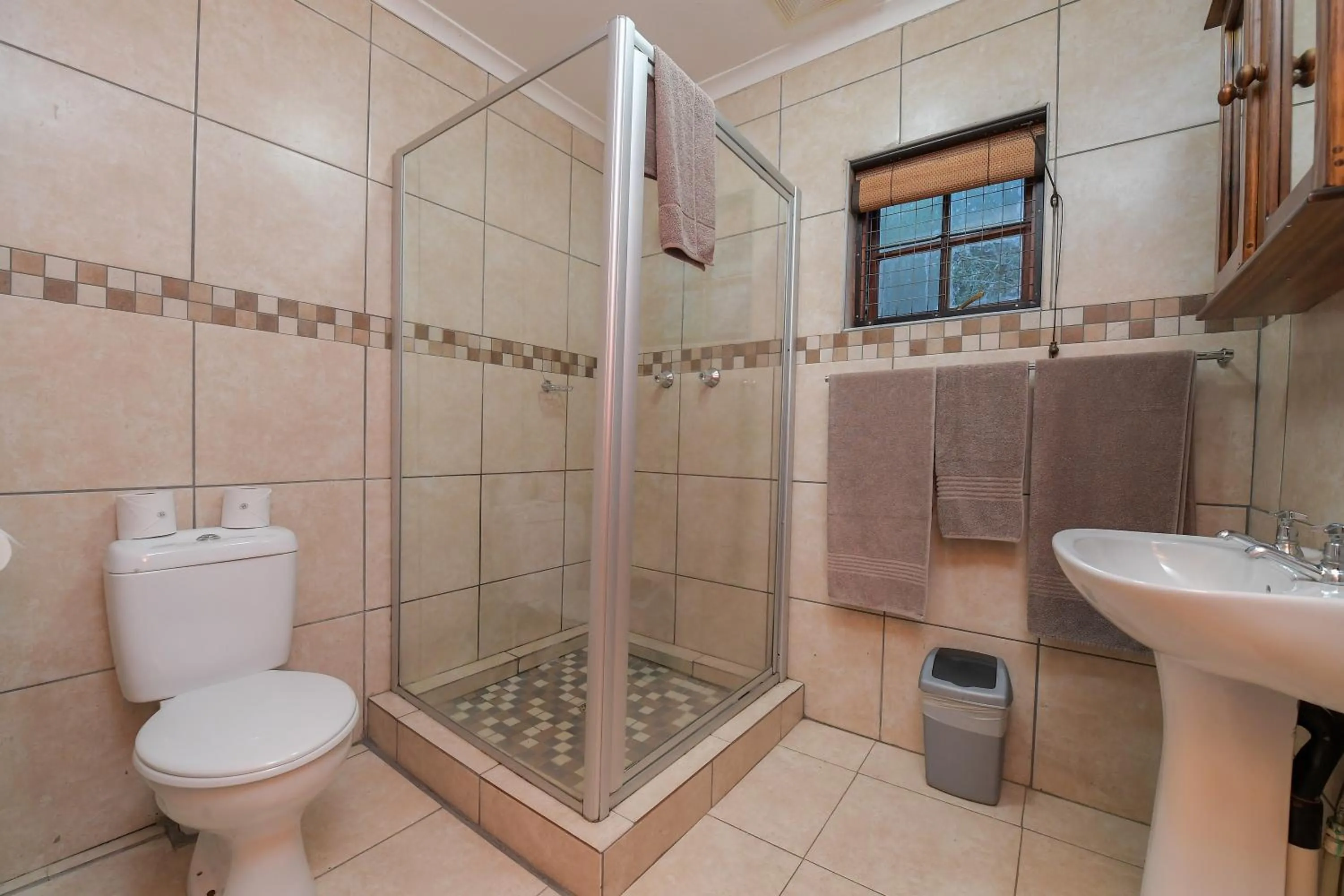 Shower in ATKV Klein-Kariba