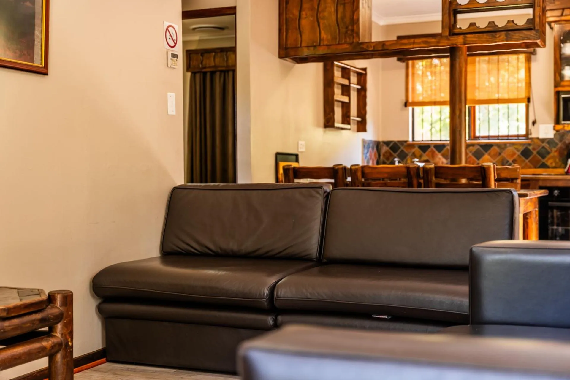 Living room in ATKV Klein-Kariba