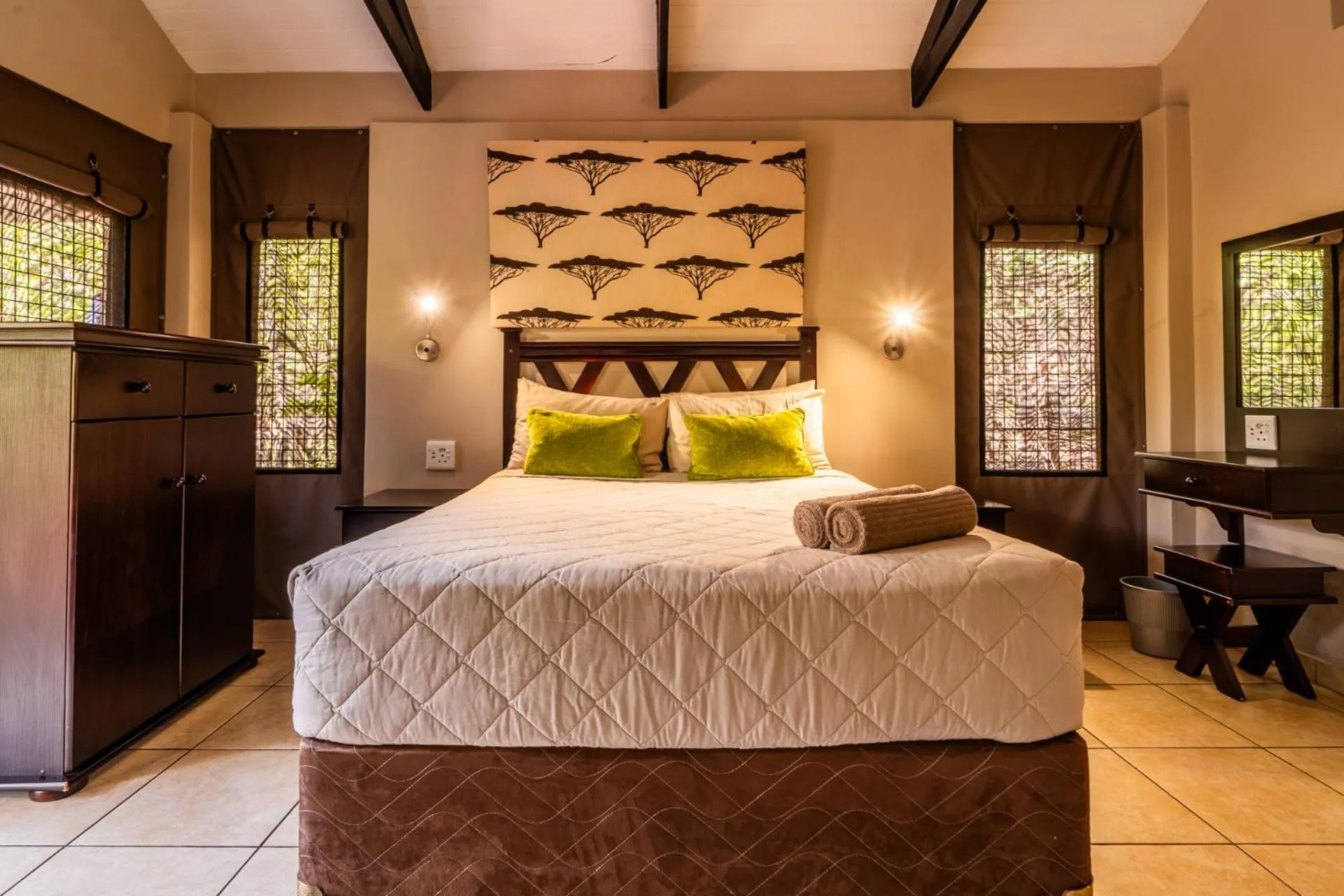 Bed in ATKV Klein-Kariba