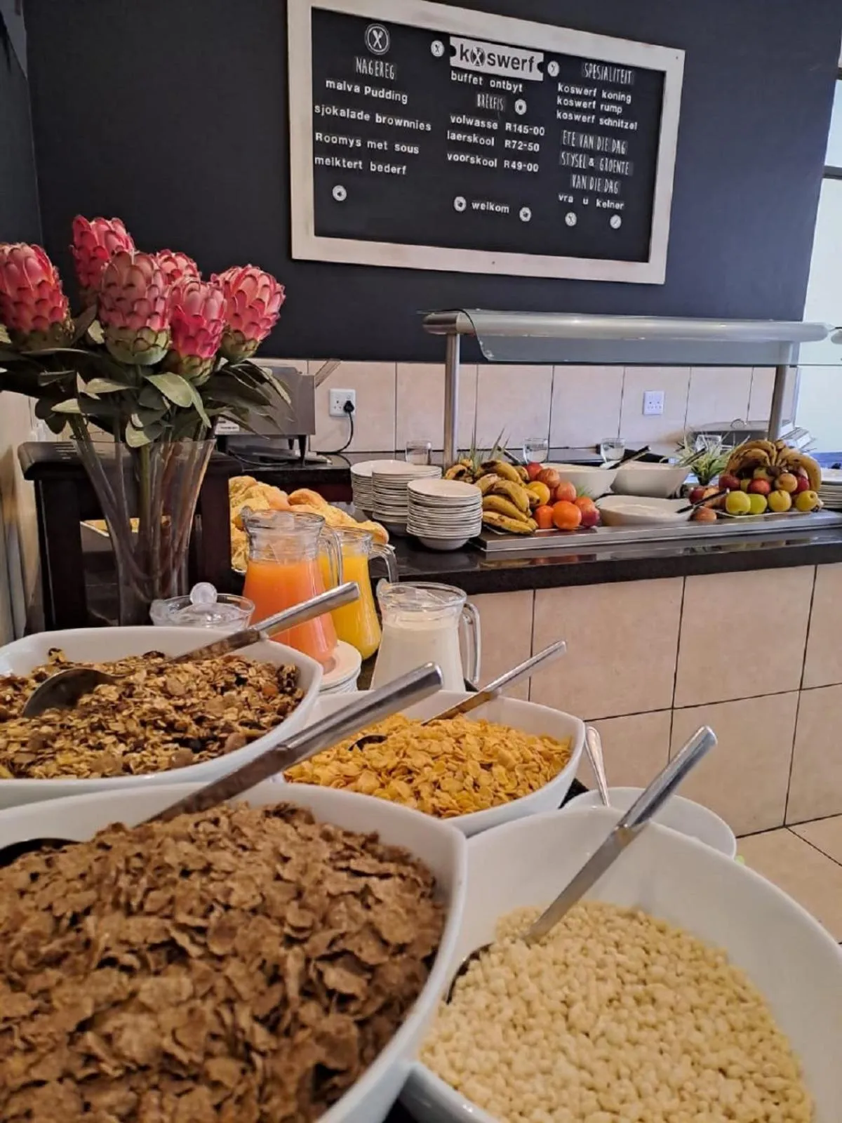 Breakfast in ATKV Klein-Kariba