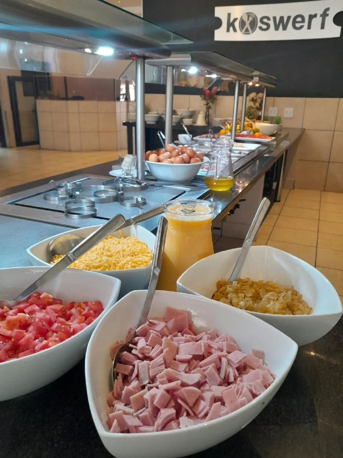 Breakfast in ATKV Klein-Kariba