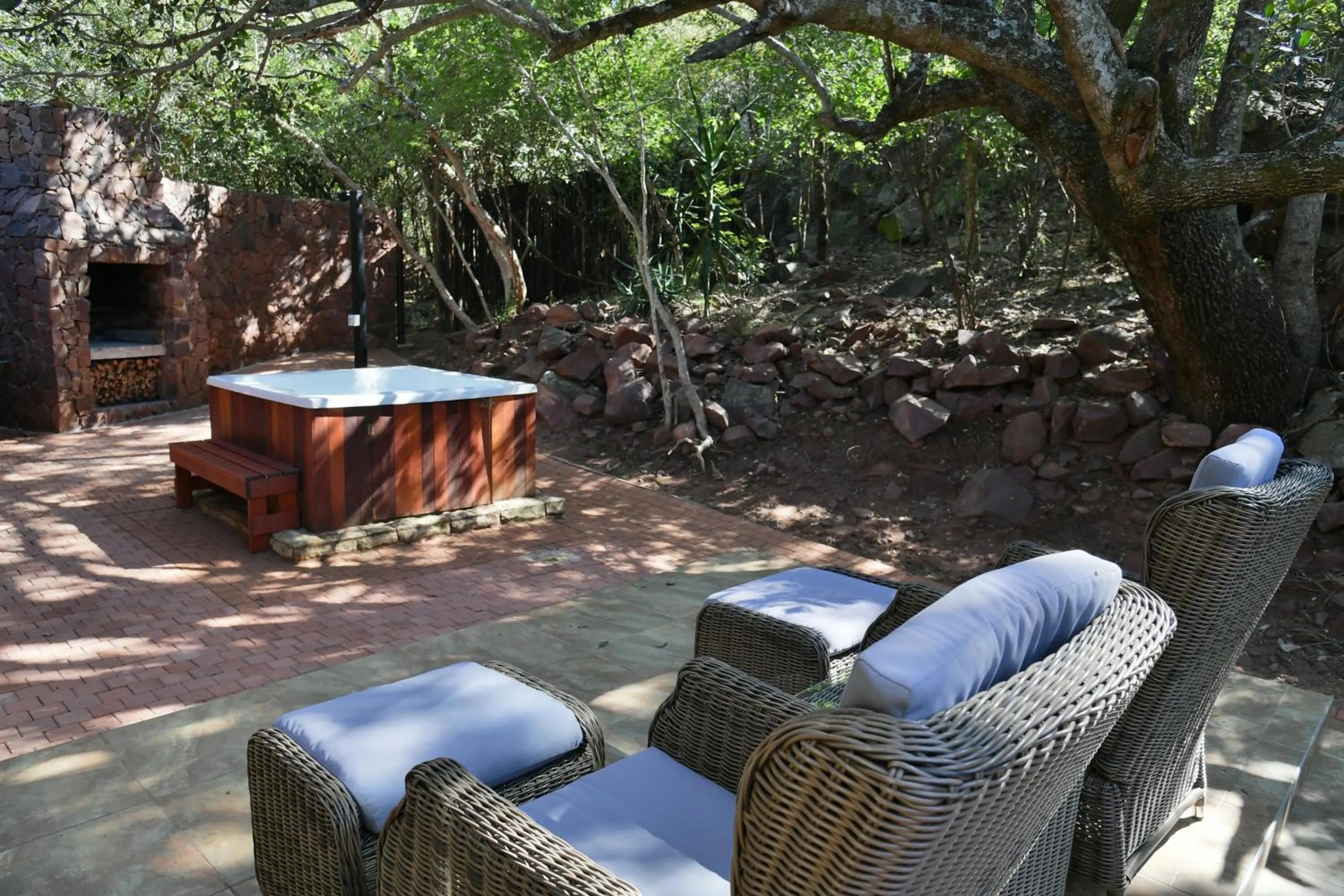 Patio in ATKV Klein-Kariba