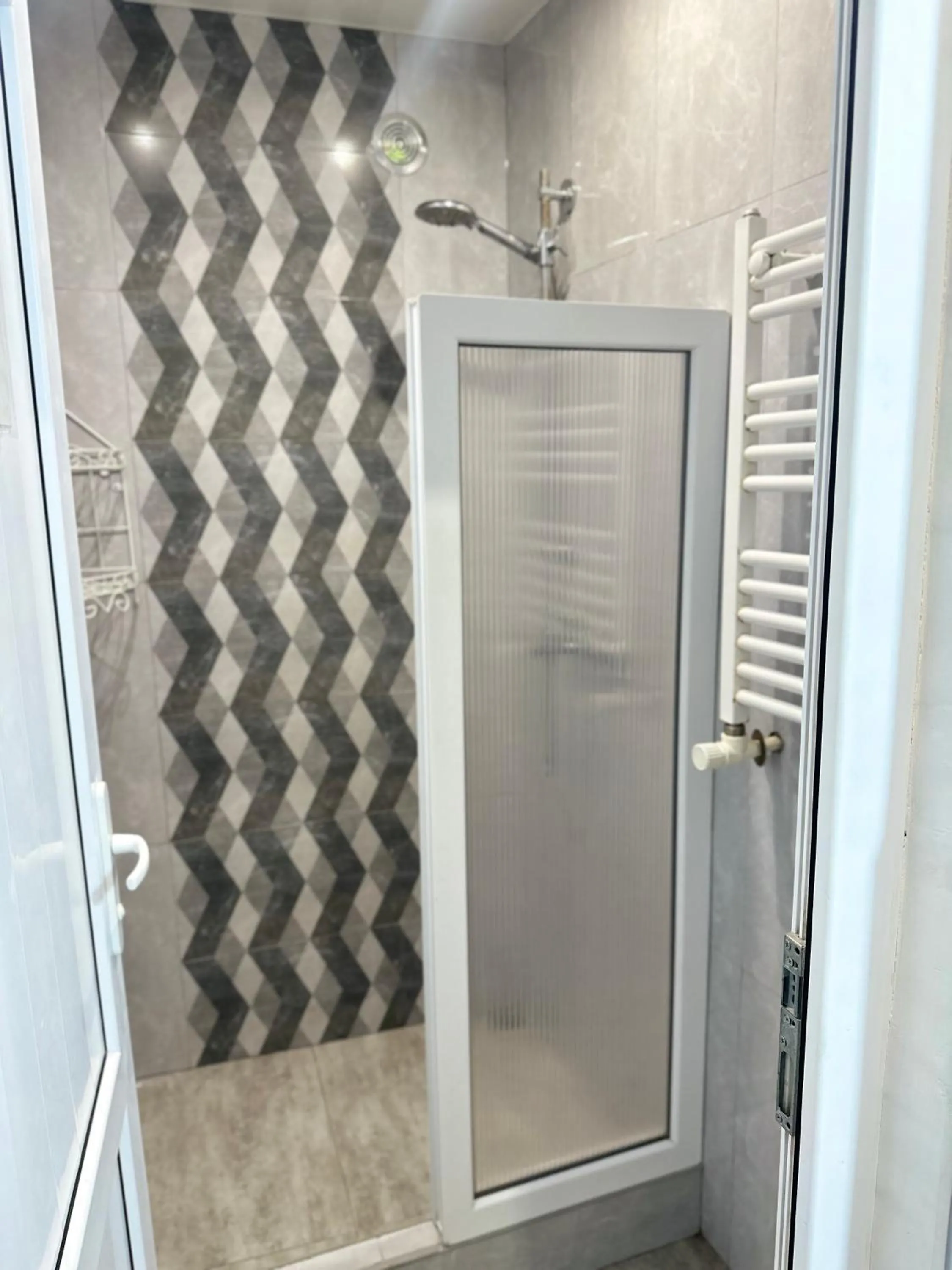 Shower in Santorini Hotel & Hostel