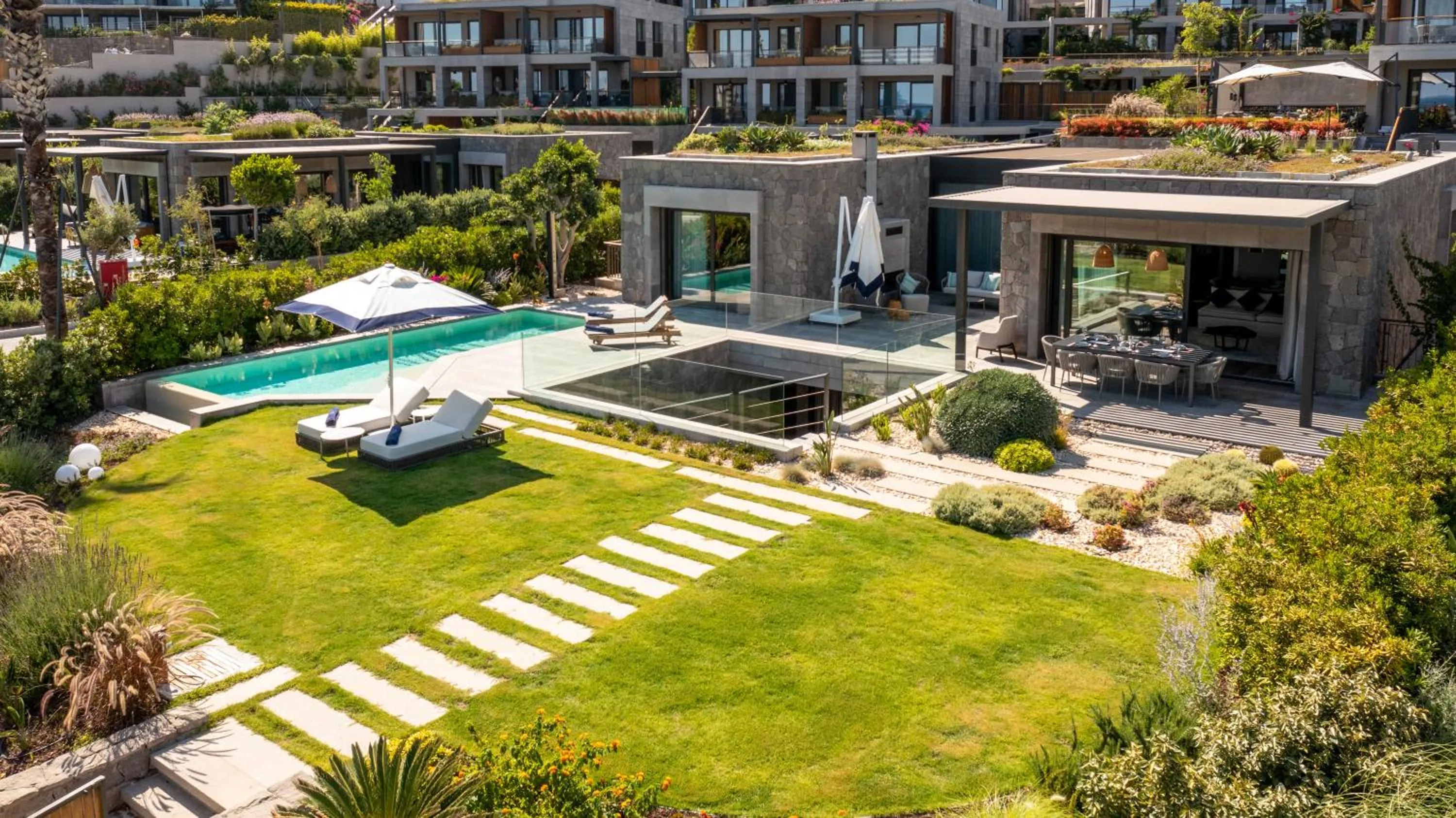 Garden in Kaya Palazzo Resort & Residences Le Chic Bodrum