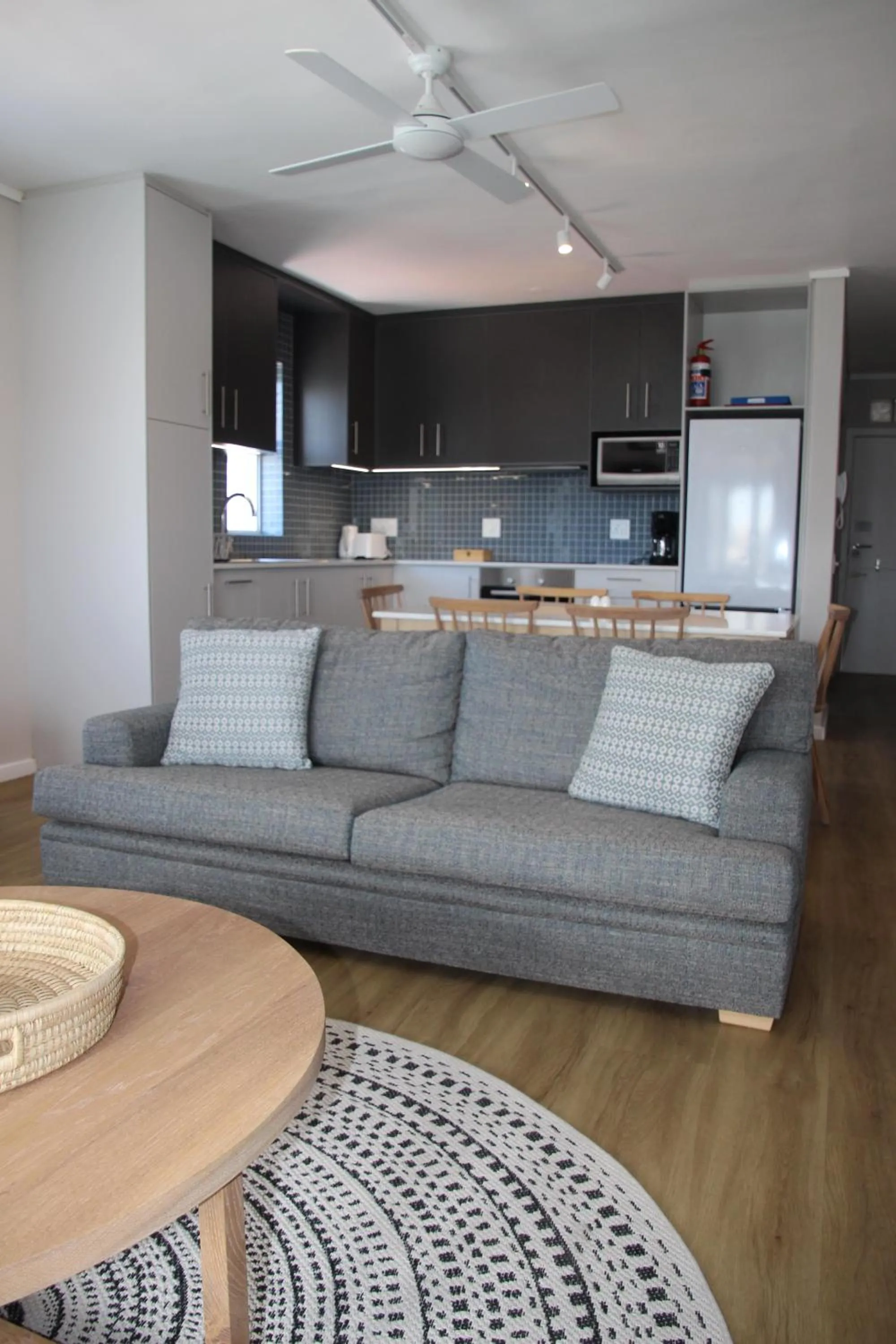 Living room in The Boardwalk Accommodation