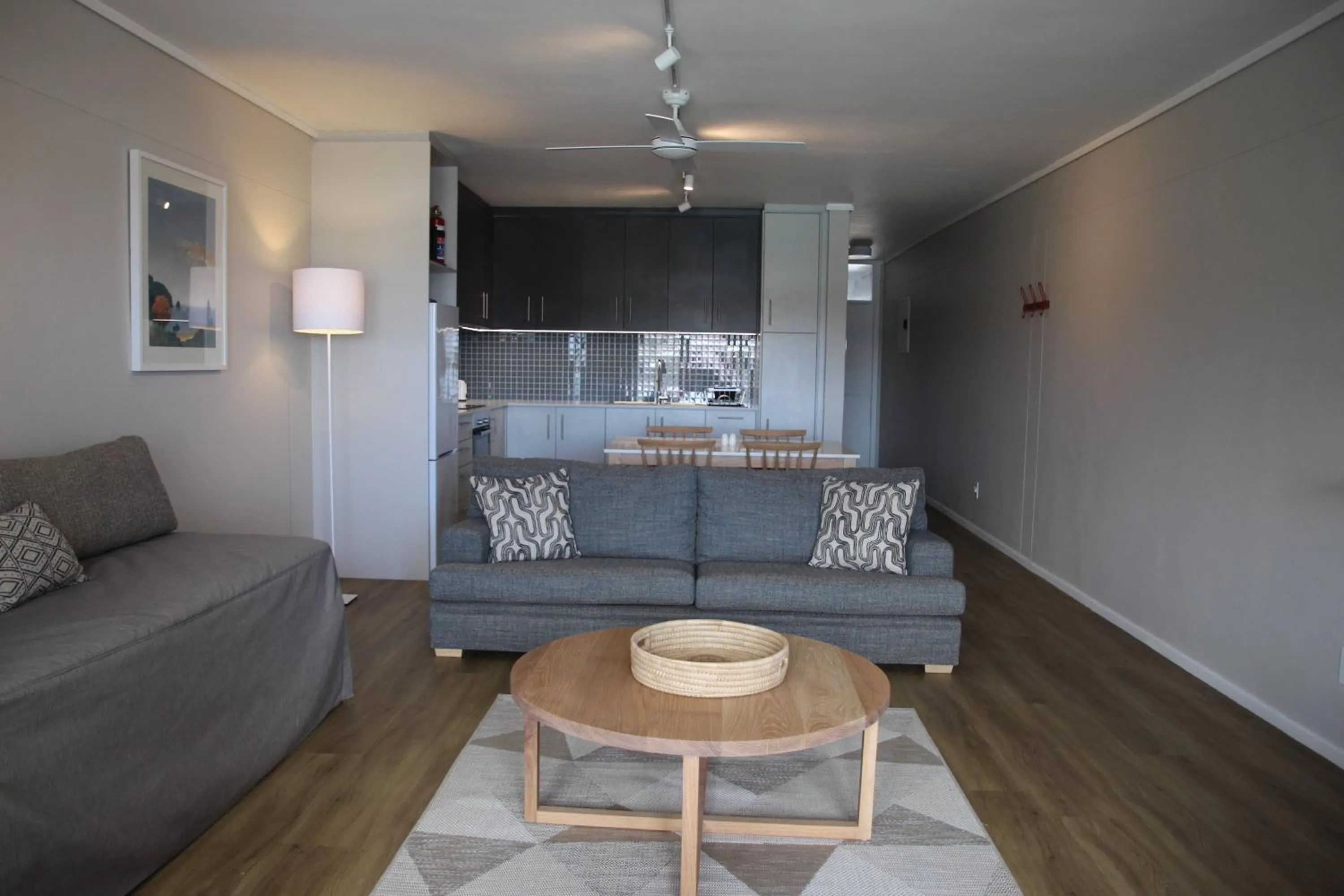 Living room in The Boardwalk Accommodation