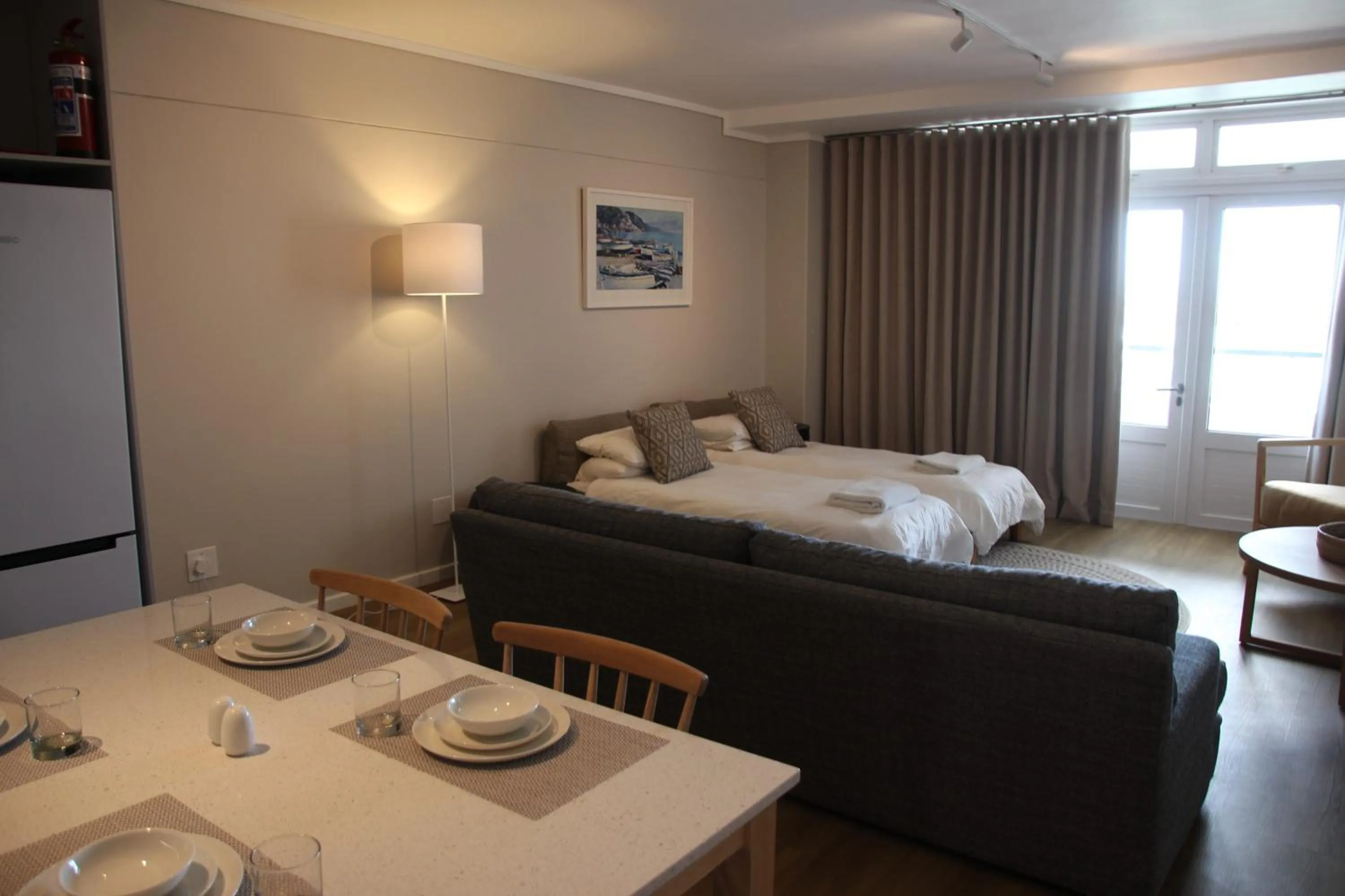 Photo of the whole room, Bed in The Boardwalk Accommodation