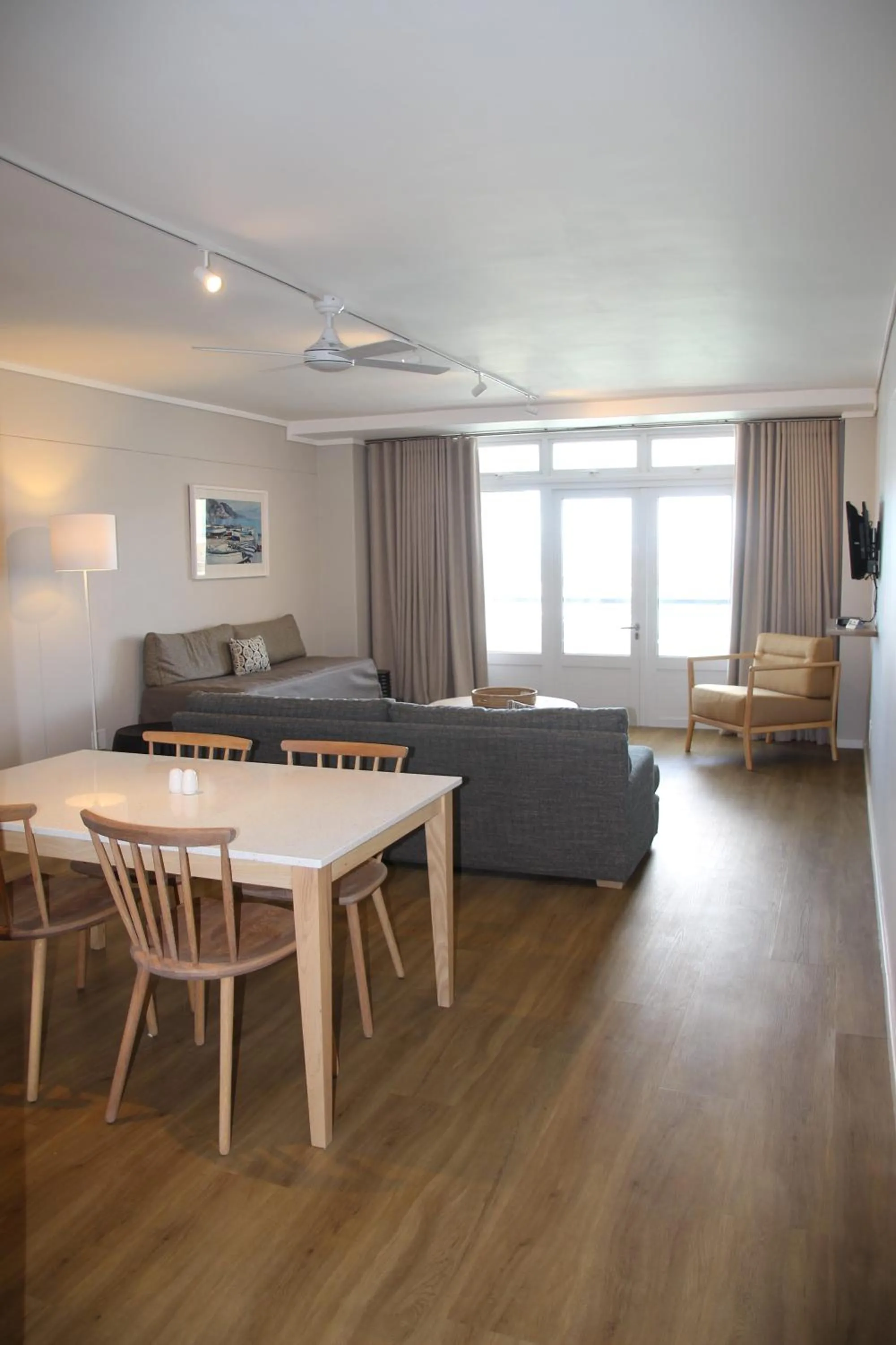 Living room in The Boardwalk Accommodation