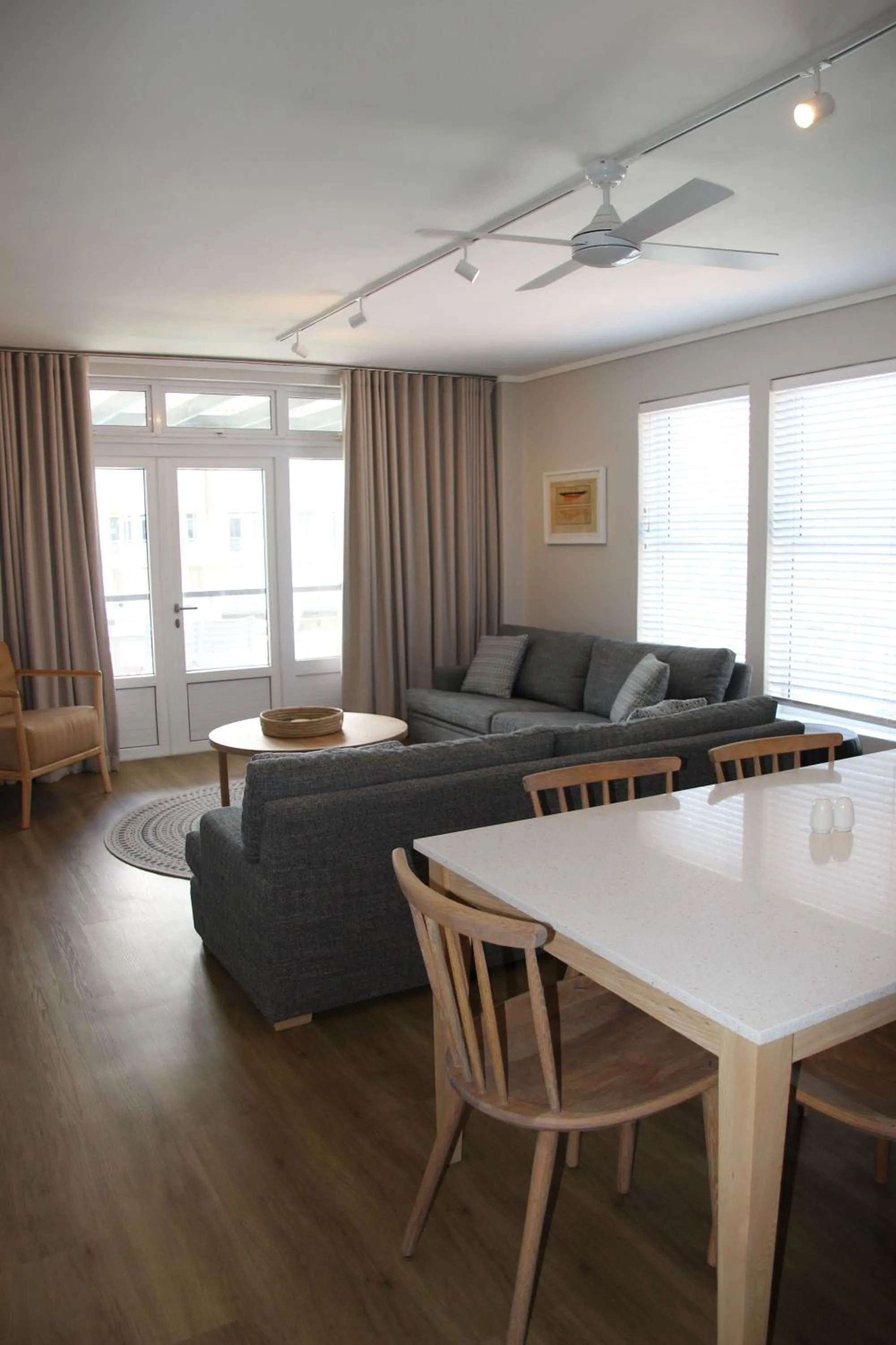 Living room in The Boardwalk Accommodation
