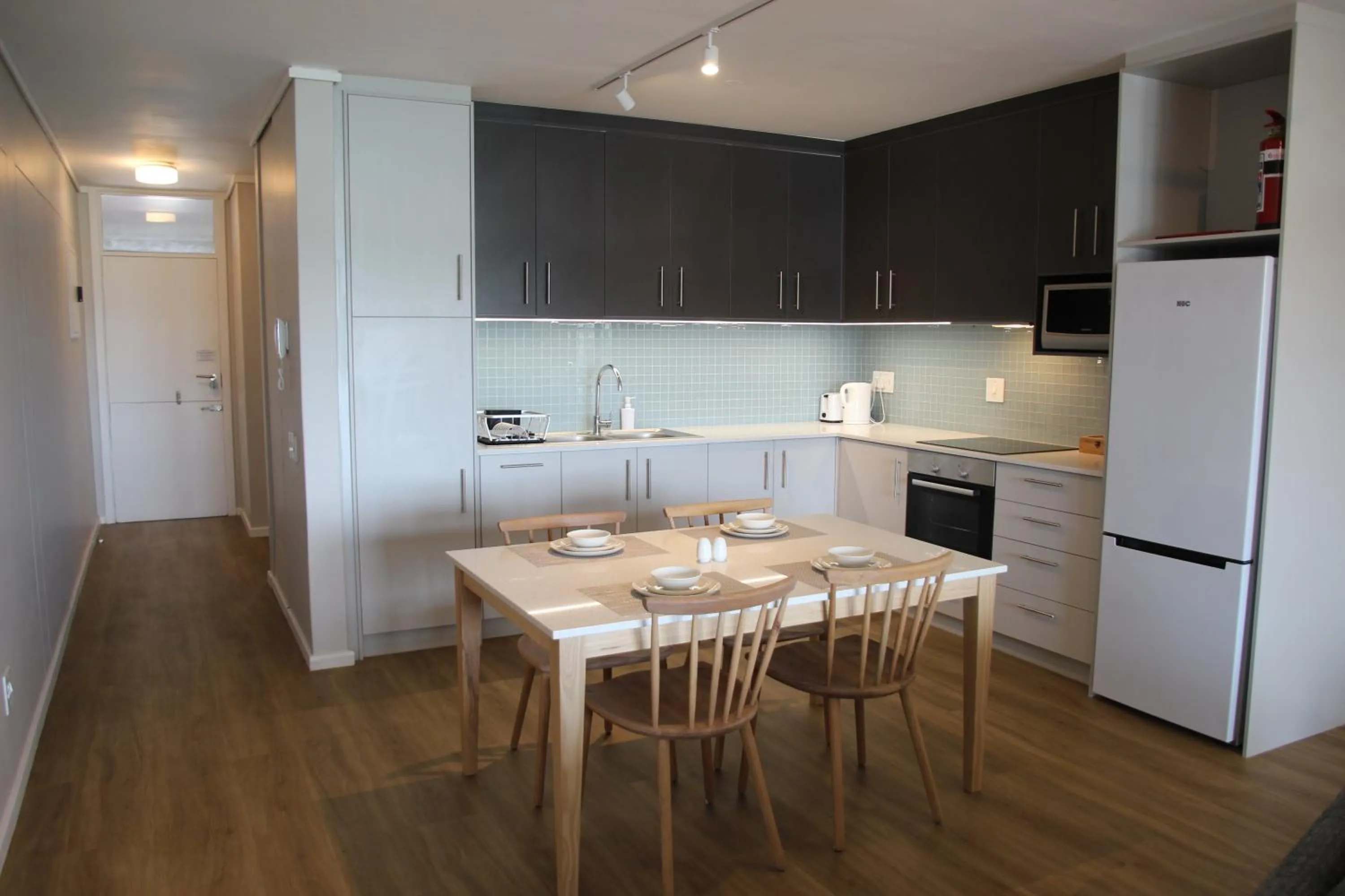Kitchen or kitchenette in The Boardwalk Accommodation