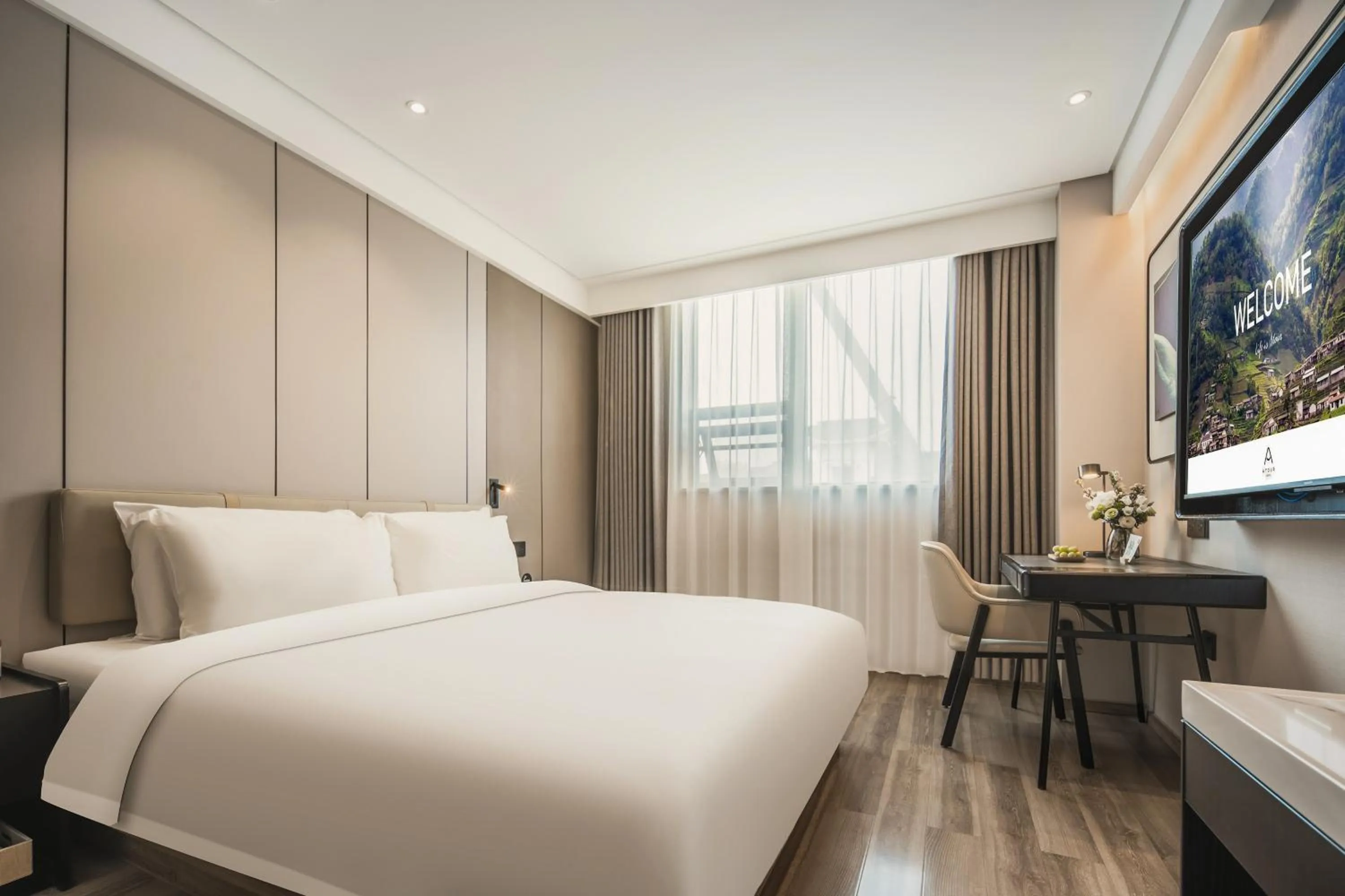 Bed in Atour Hotel -Du Fu Thatched Cottage