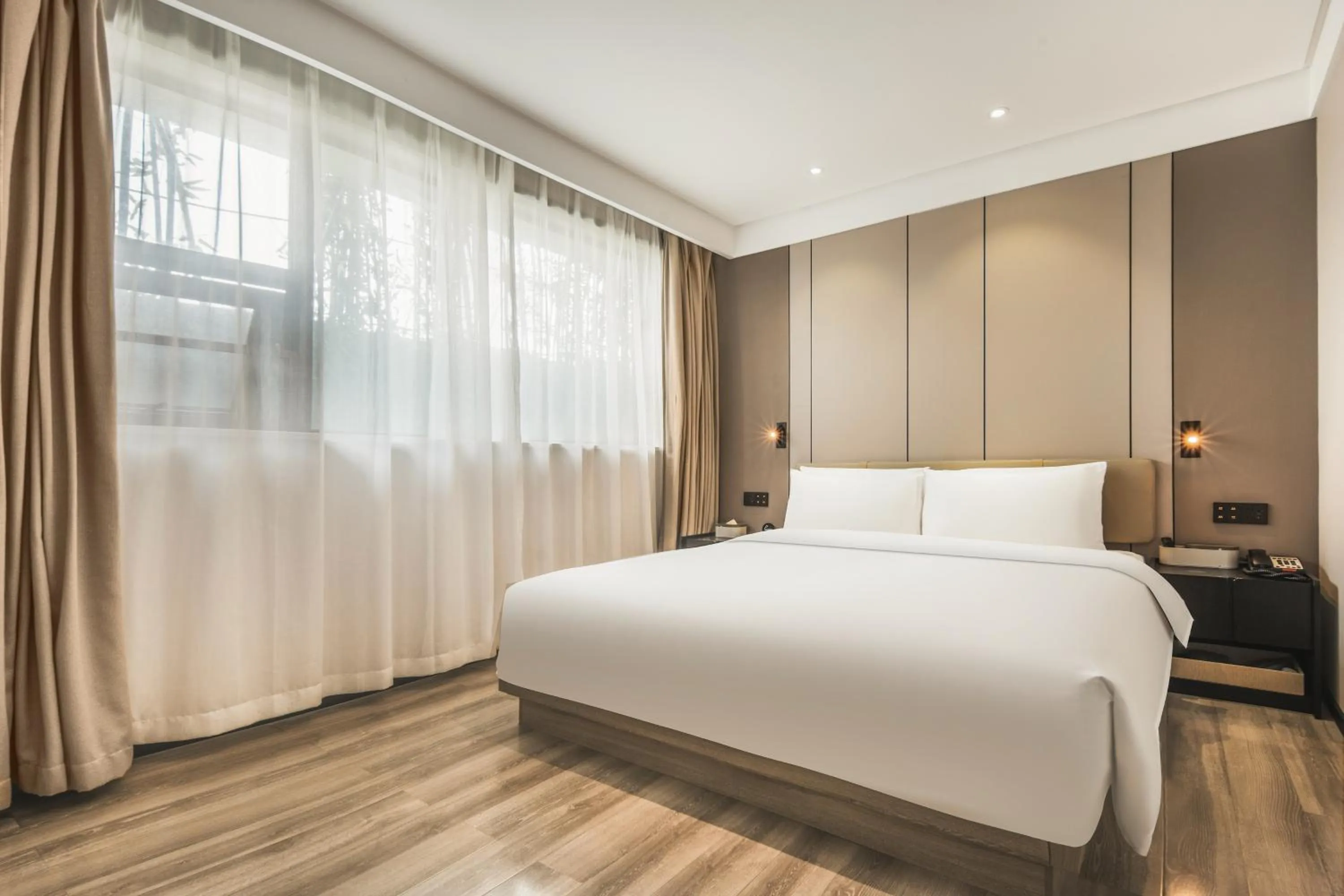 Bed in Atour Hotel -Du Fu Thatched Cottage