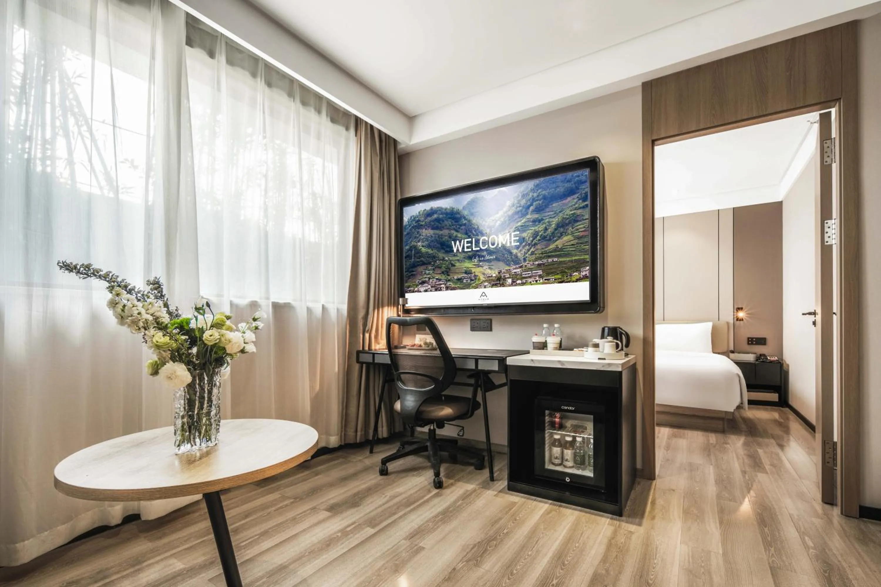 Bed in Atour Hotel -Du Fu Thatched Cottage