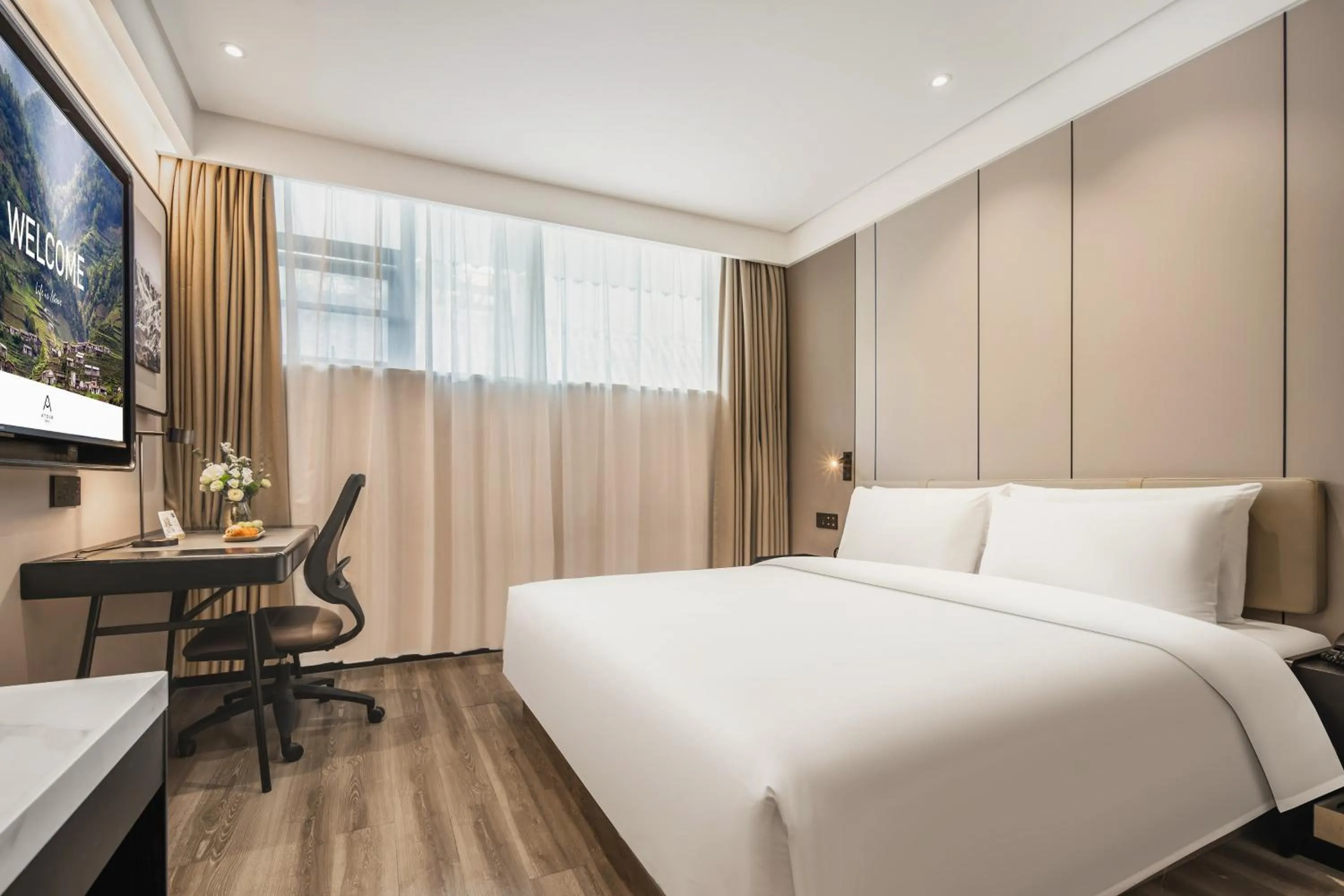 Bed in Atour Hotel -Du Fu Thatched Cottage