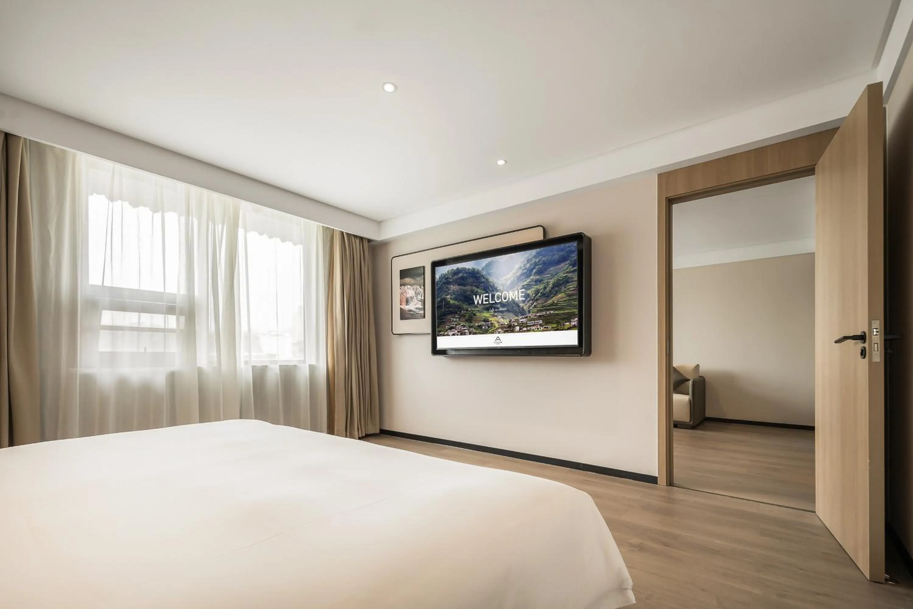 Bed in Atour Hotel -Du Fu Thatched Cottage