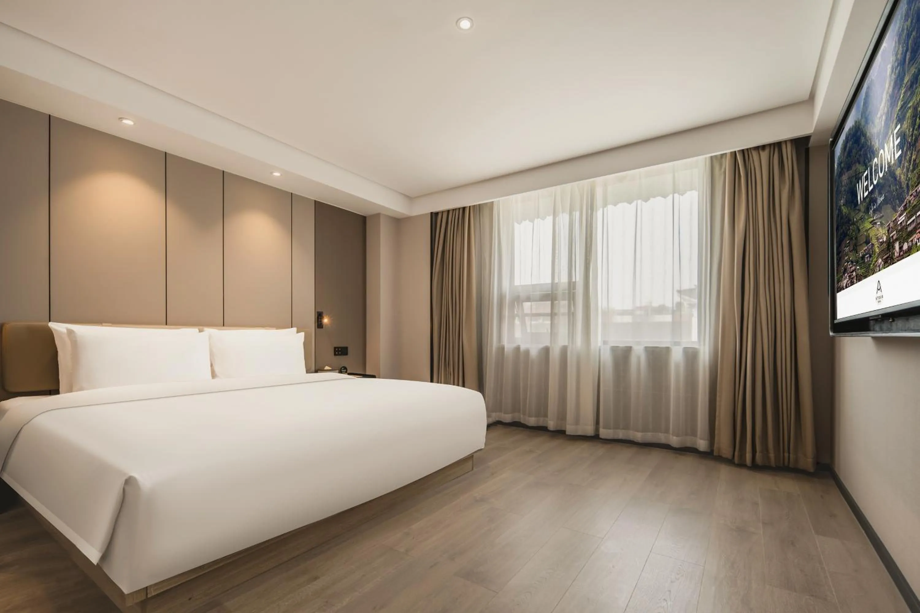 Bed in Atour Hotel -Du Fu Thatched Cottage