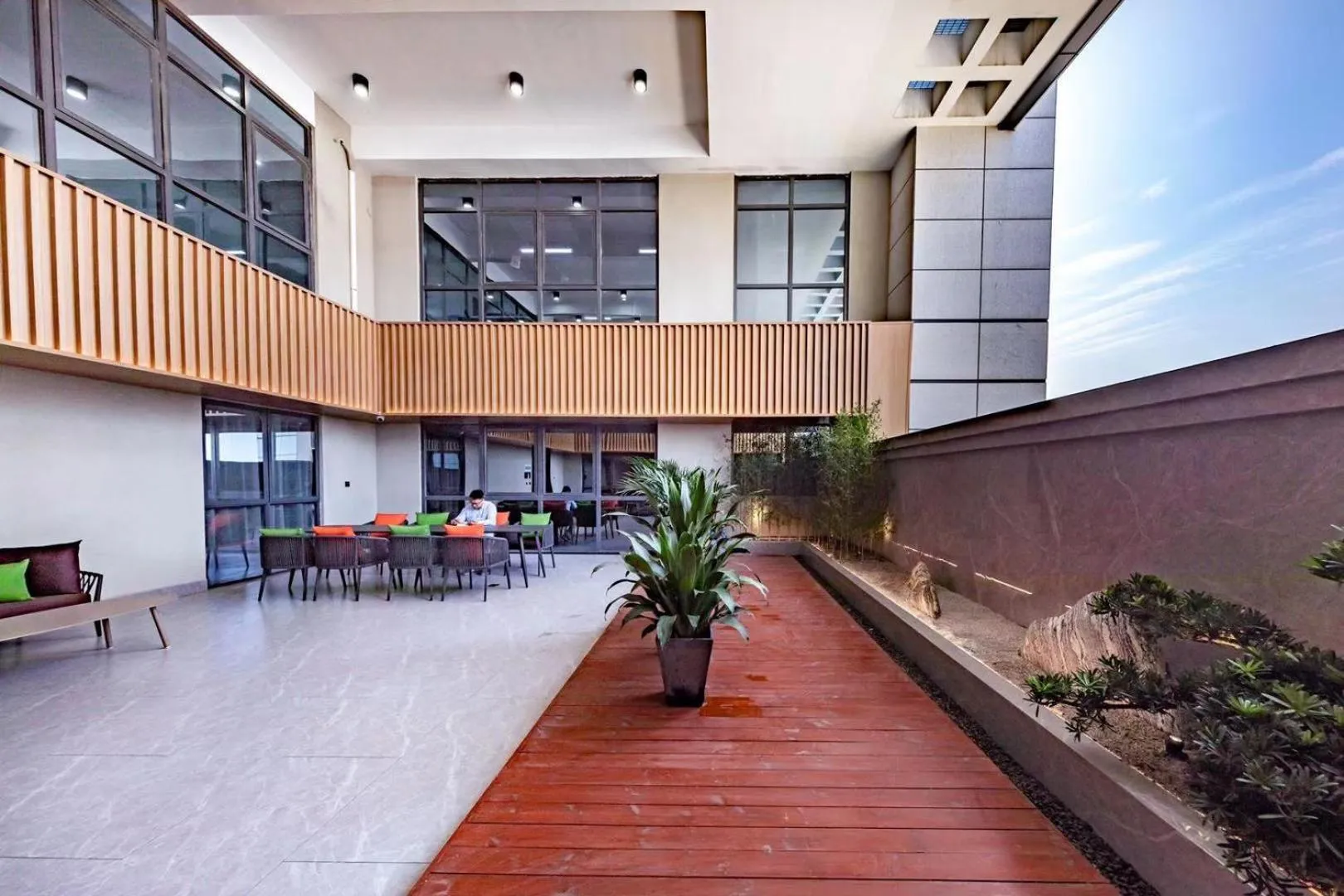 Balcony/Terrace in Atour Hotel Shunde Midea Yueran Plaza Foshan