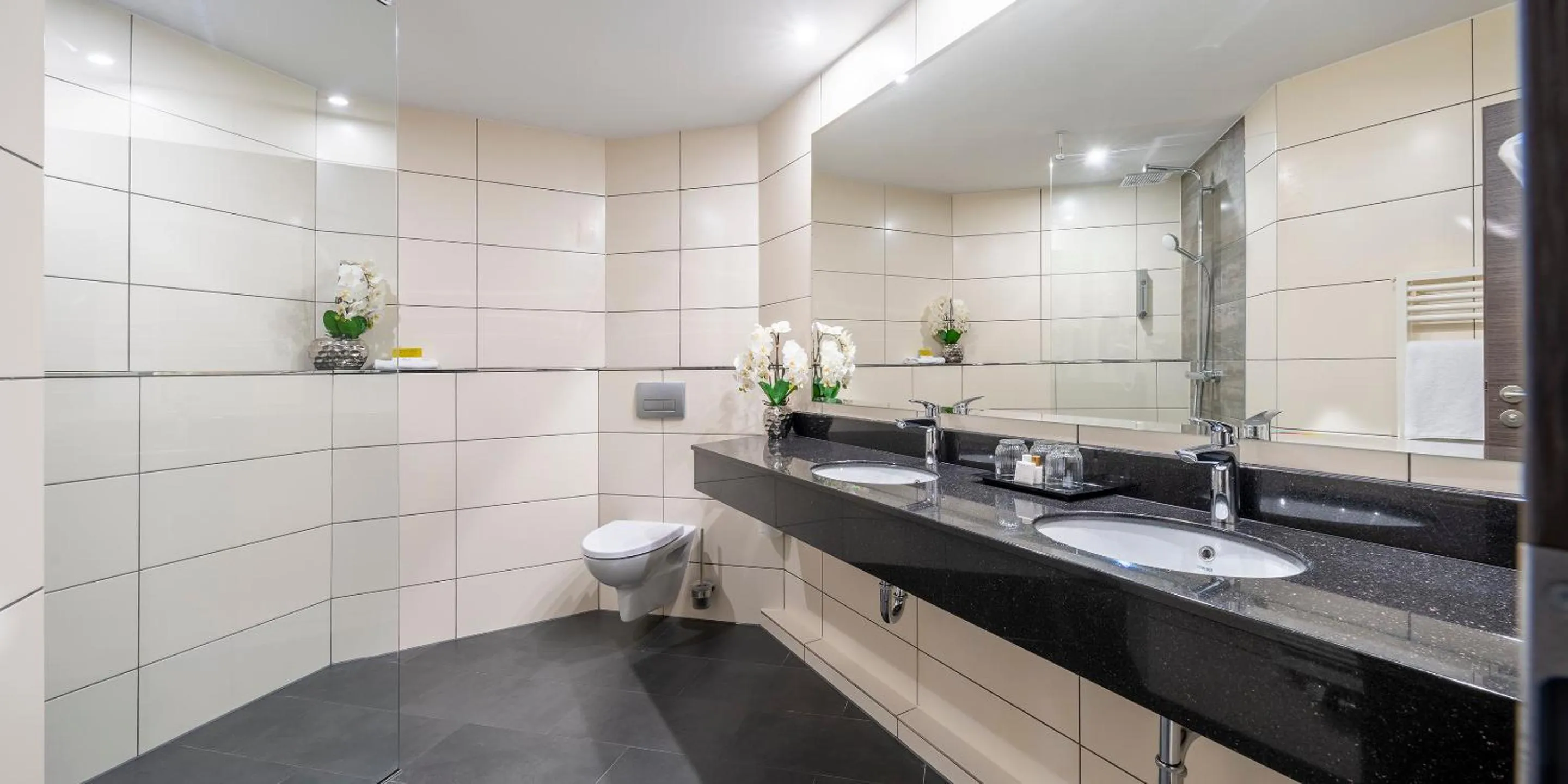 Shower in Best Western Hotel Schmoeker-Hof