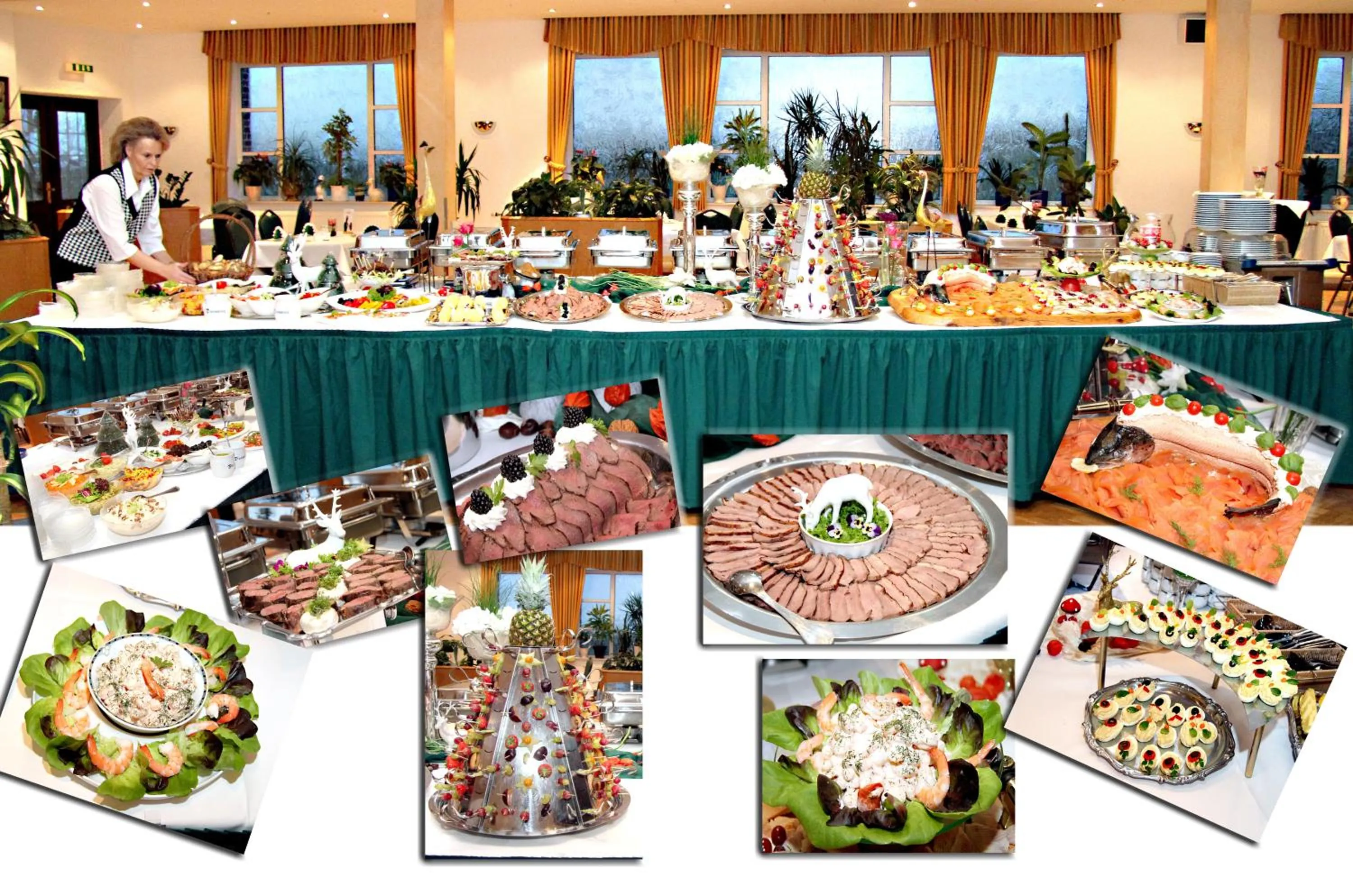 Food and drinks in Hotel Restaurant Bergeshöhe