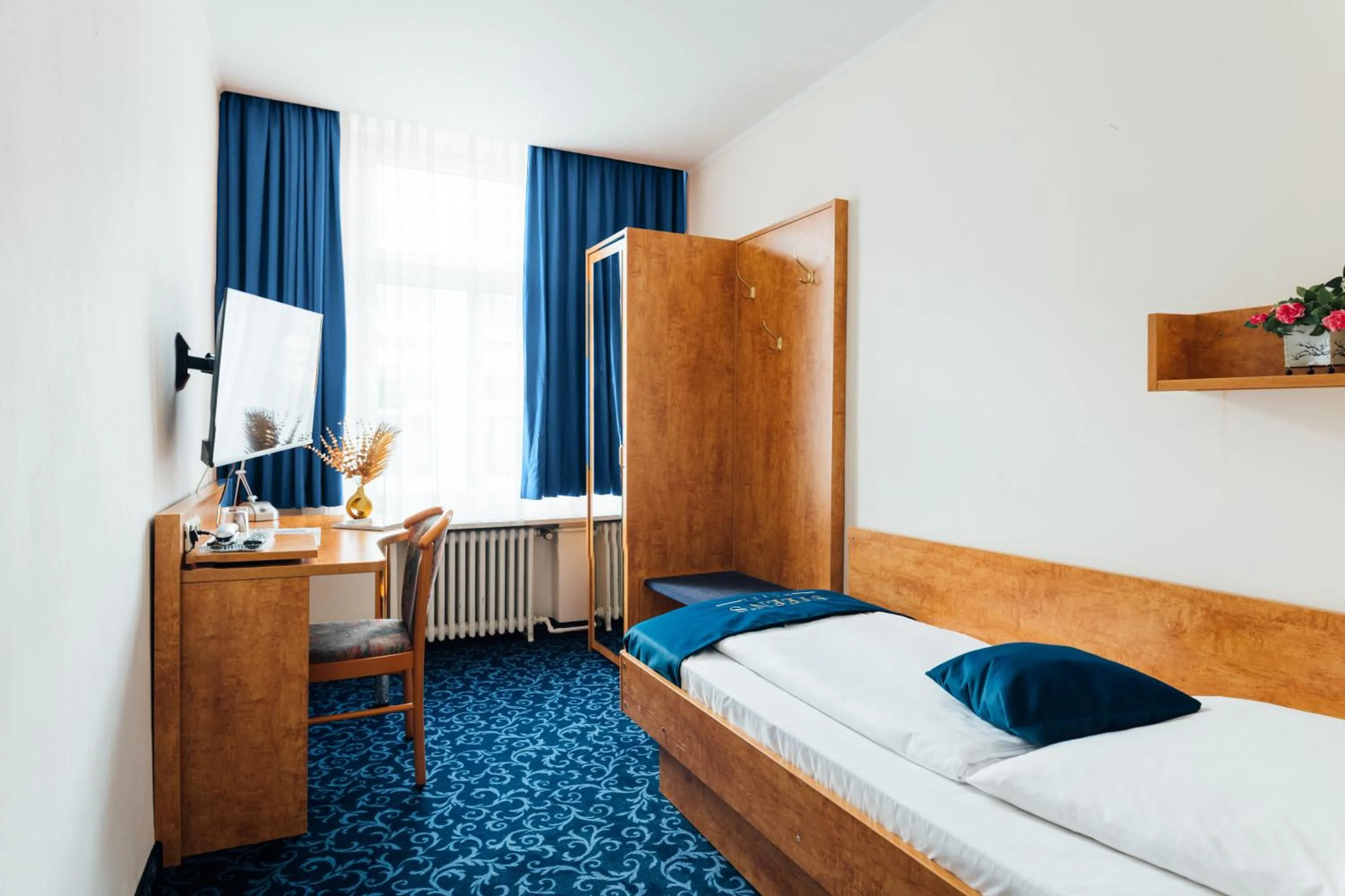 Bed in Steens Hotel Alster City