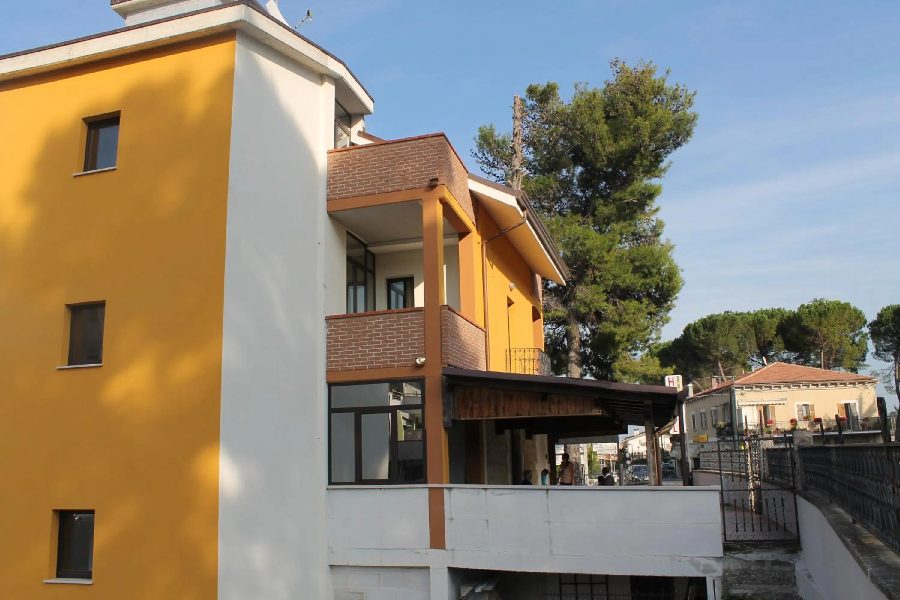 Patio in Hotel Domus
