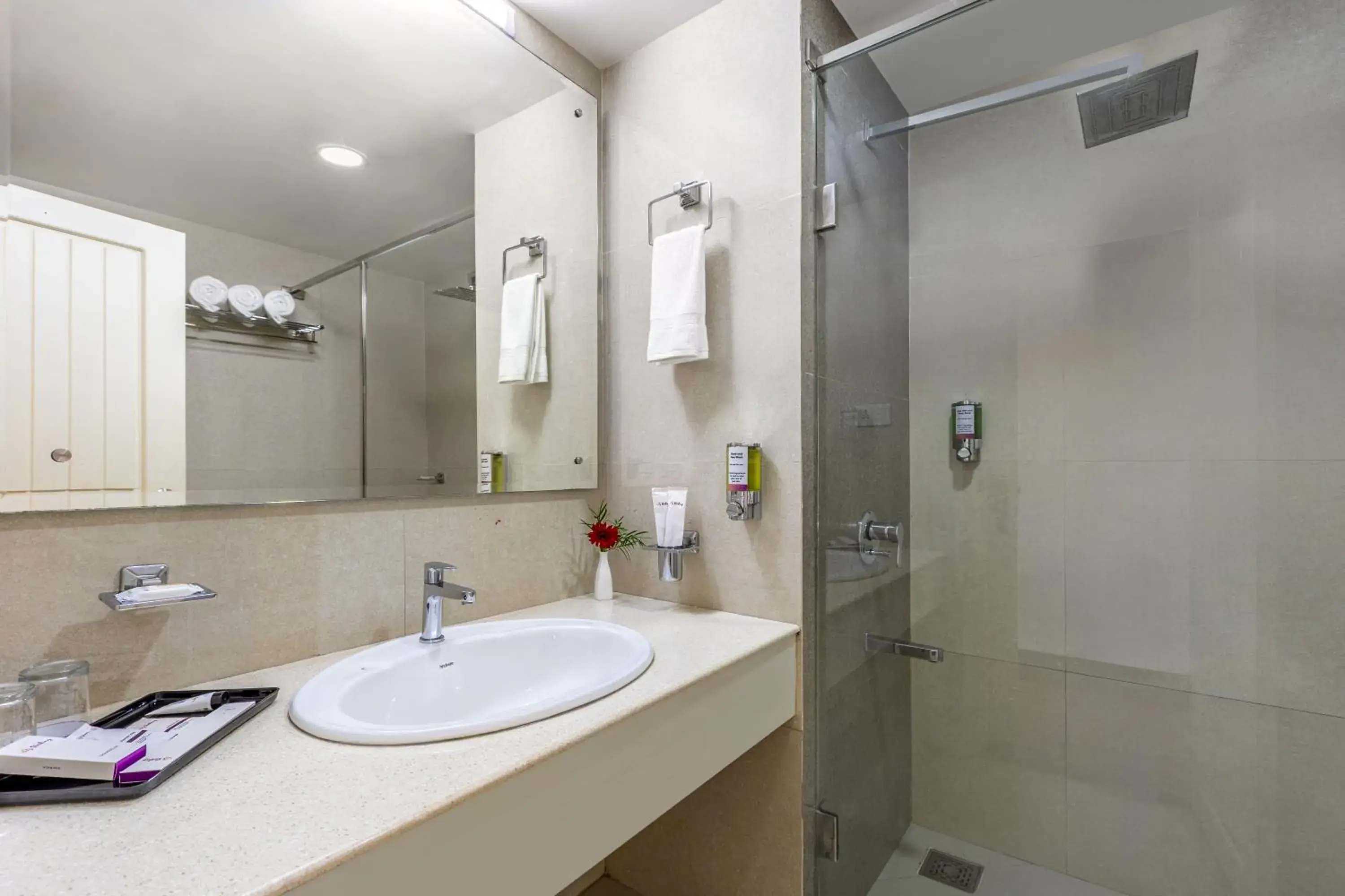 Bathroom in Sterling Darshan Guruvayur Bathroom in Sterling Darshan Guruvayur