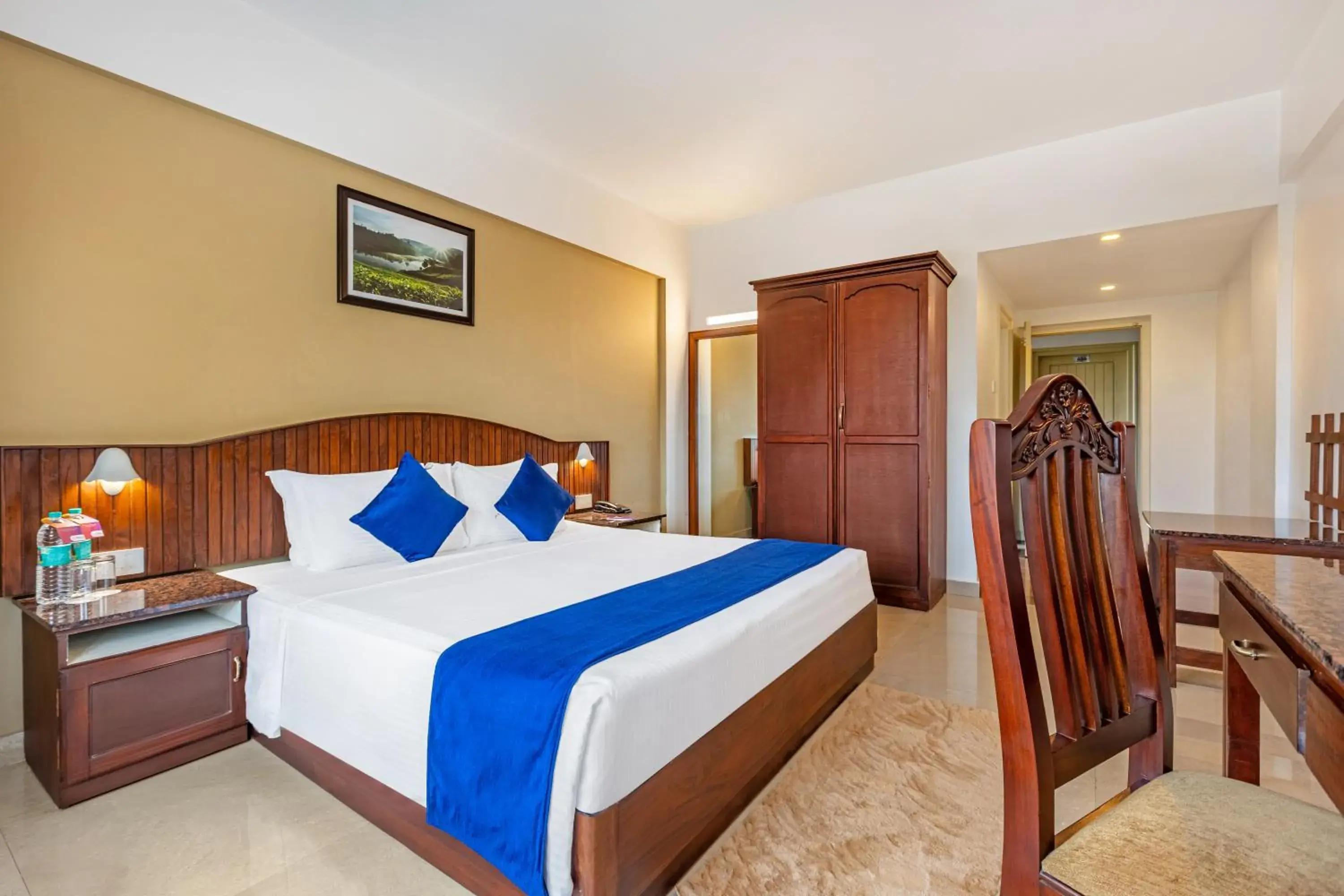 Photo of the whole room, Bed in Sterling Darshan Guruvayur Photo of the whole room, Bed in Sterling Darshan Guruvayur