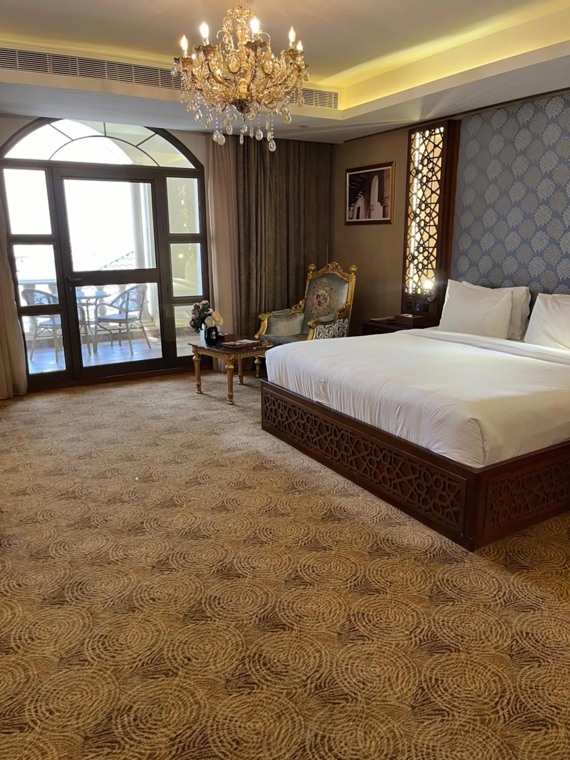 Bed in Al Rahden Hotel