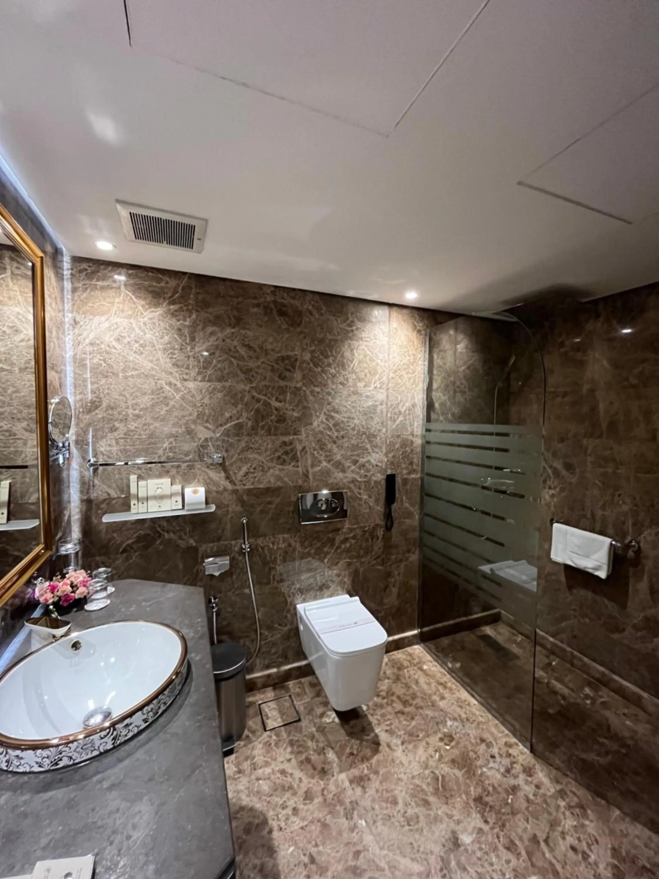Shower in Al Rahden Hotel