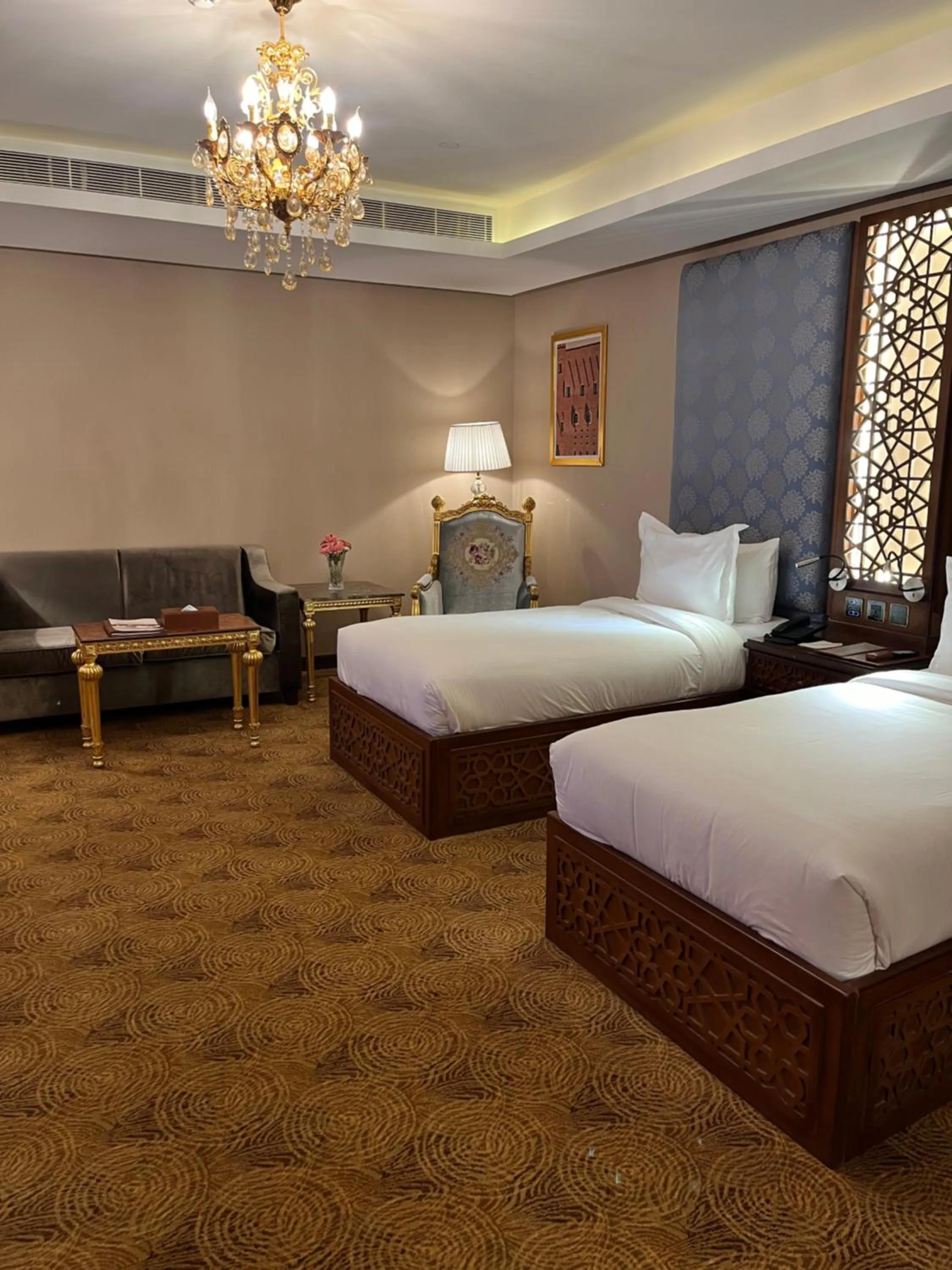 Bed in Al Rahden Hotel