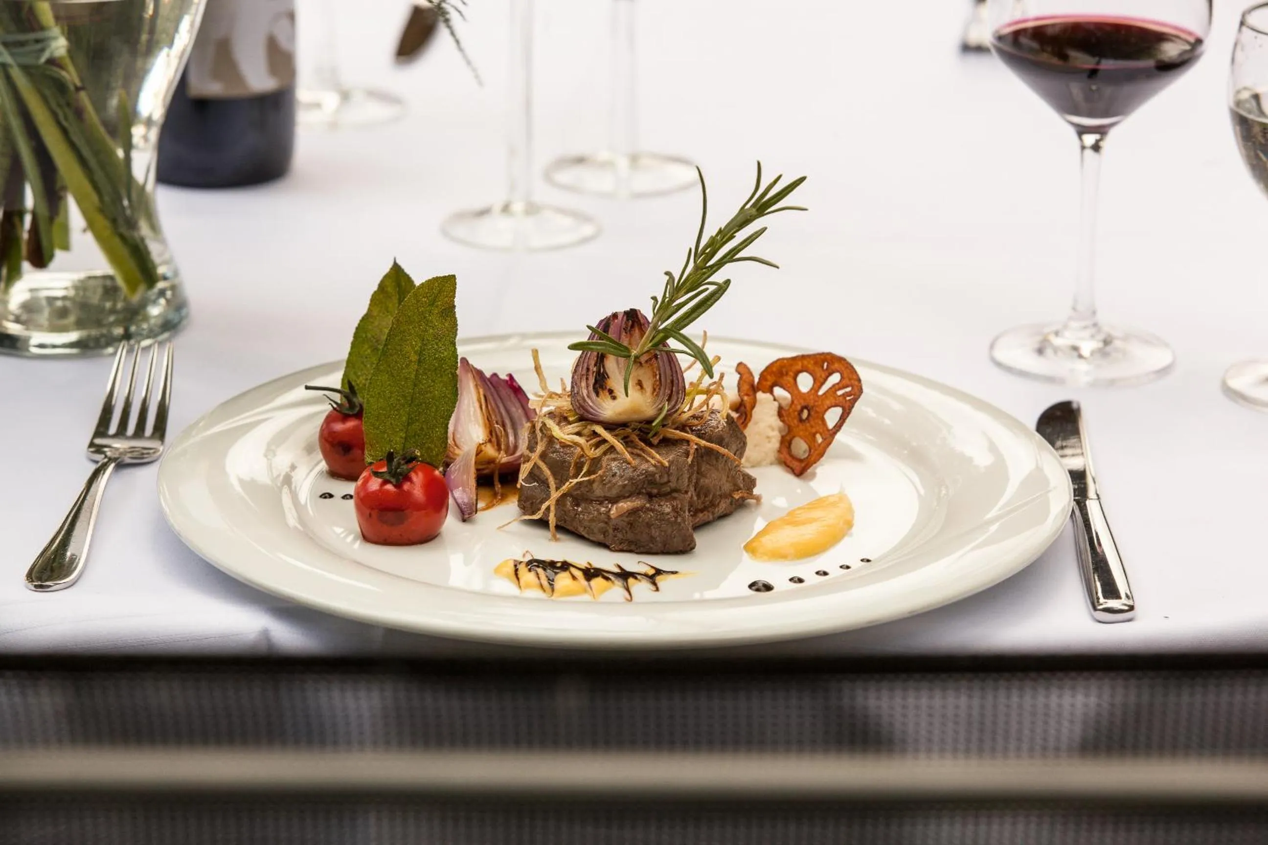 Lunch in Waldsee Hotel am Wirchensee