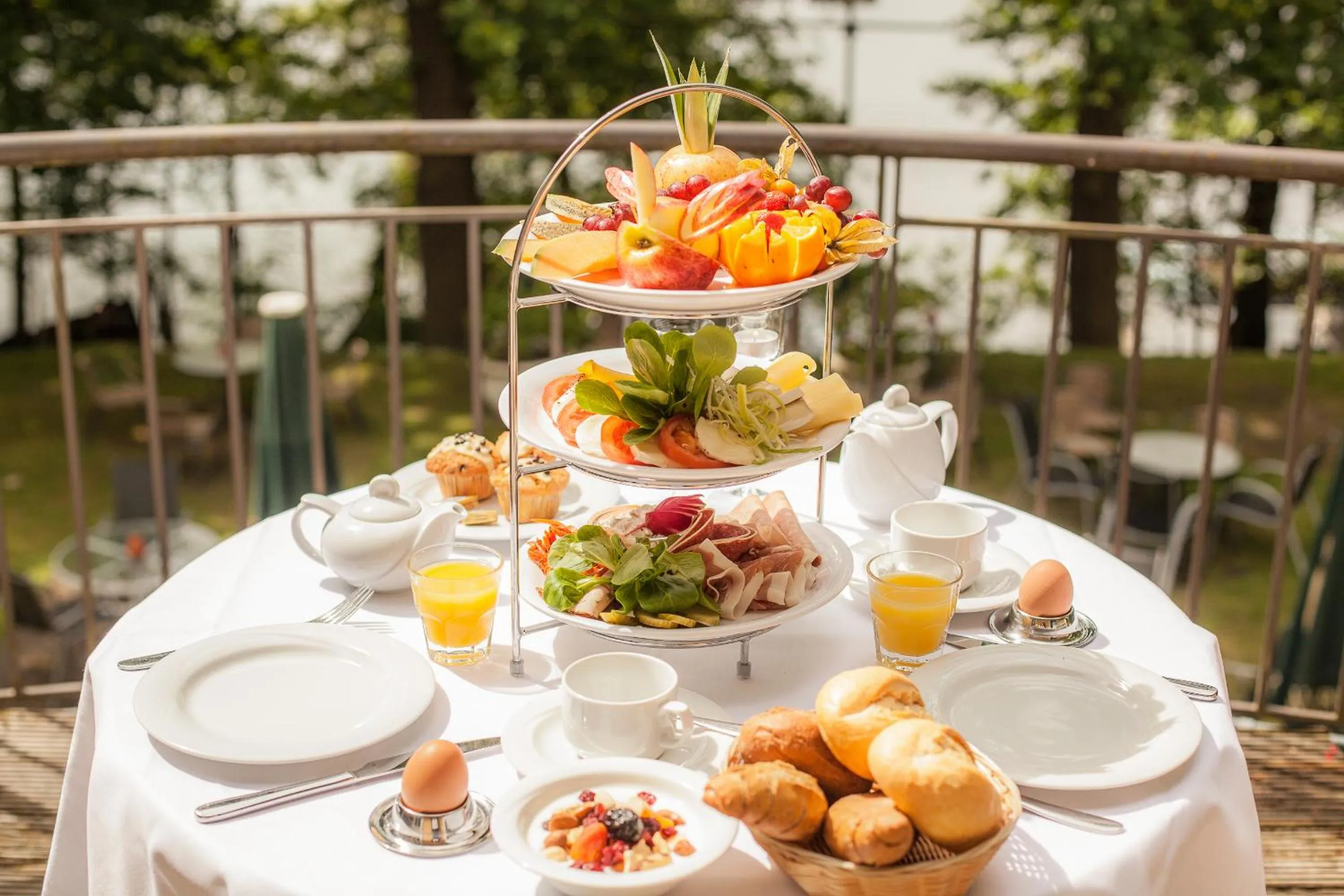 Food close-up in Waldsee Hotel am Wirchensee