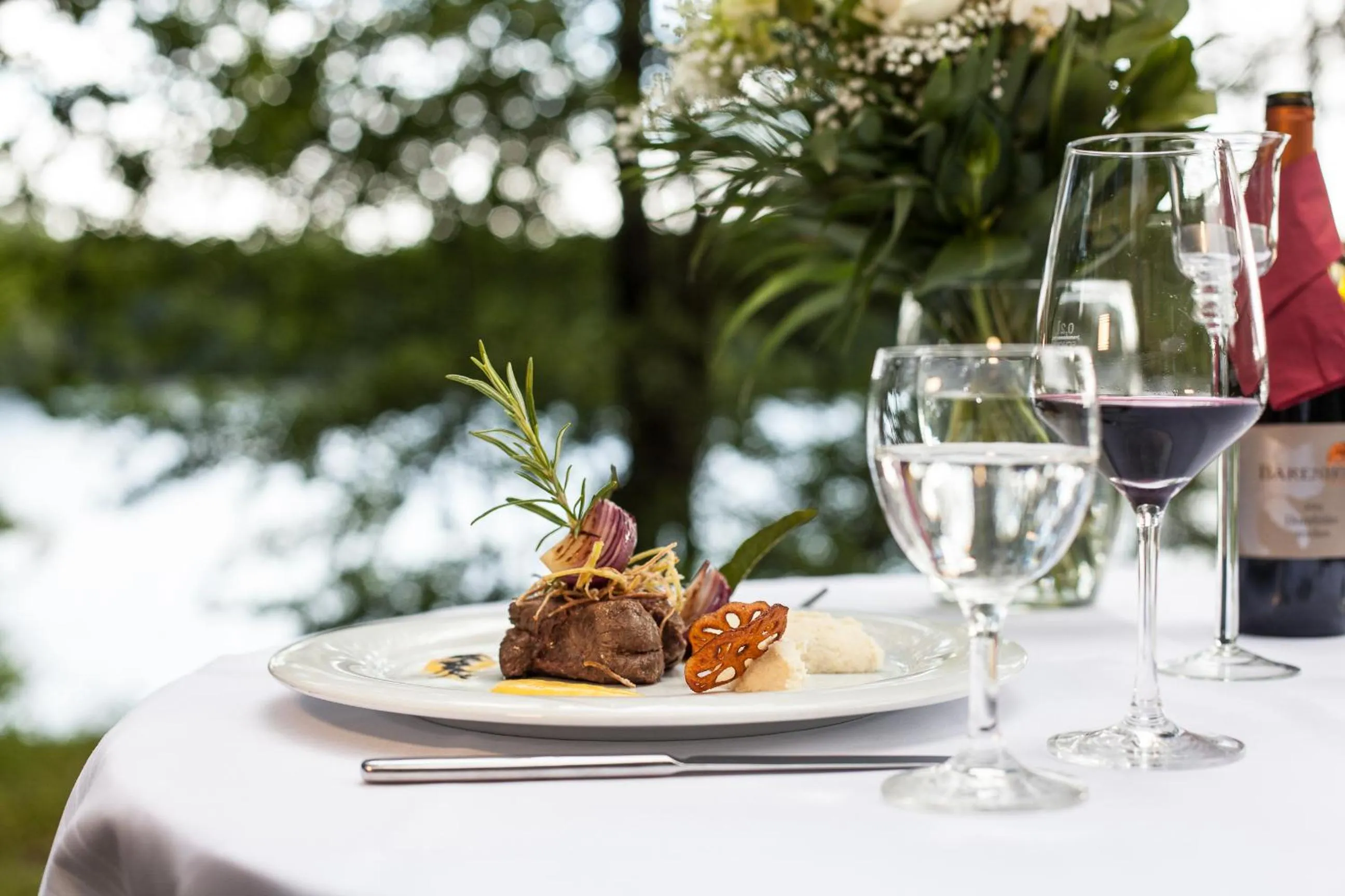 Food close-up in Waldsee Hotel am Wirchensee