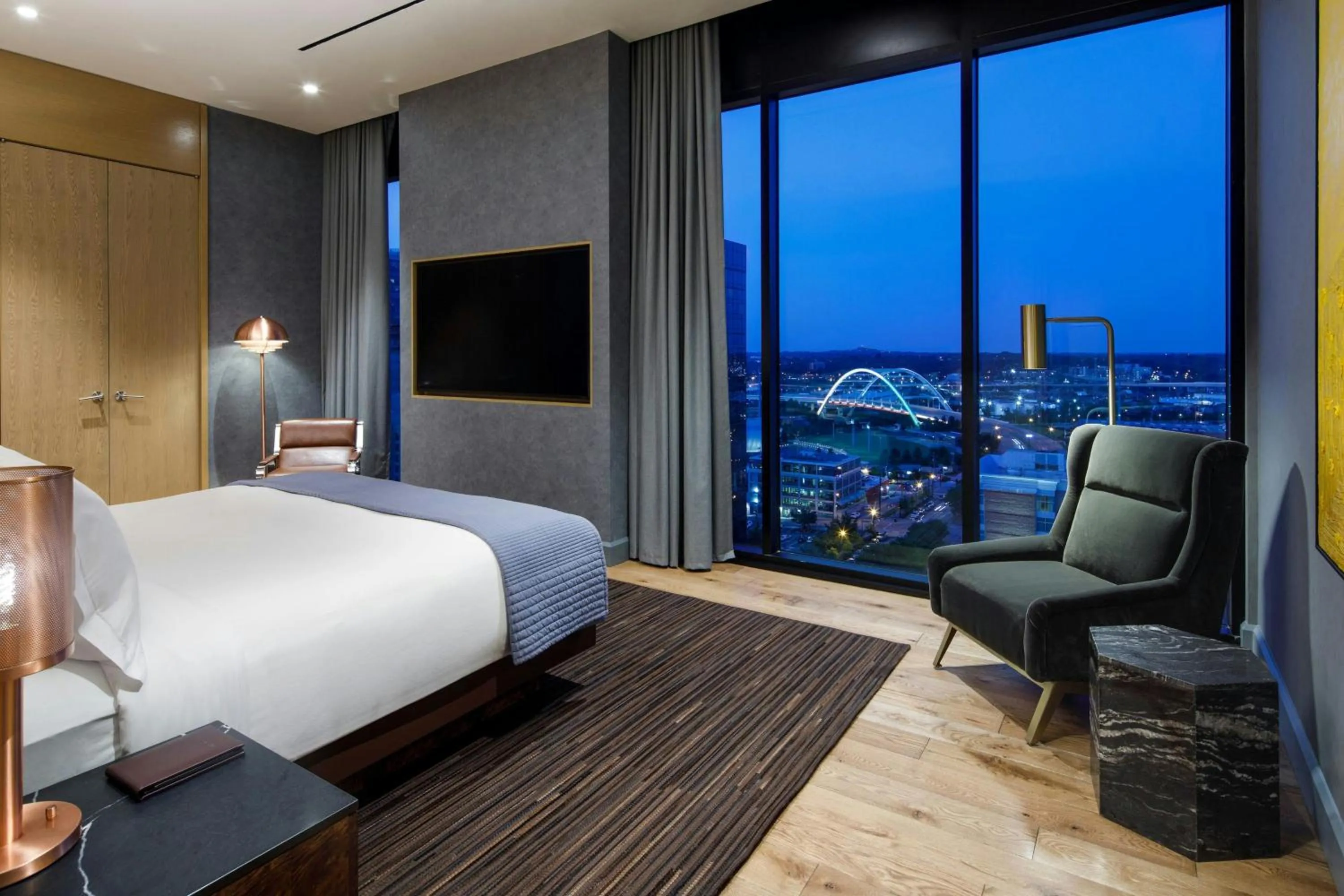 Bedroom, Bed in The Joseph, a Luxury Collection Hotel, Nashville