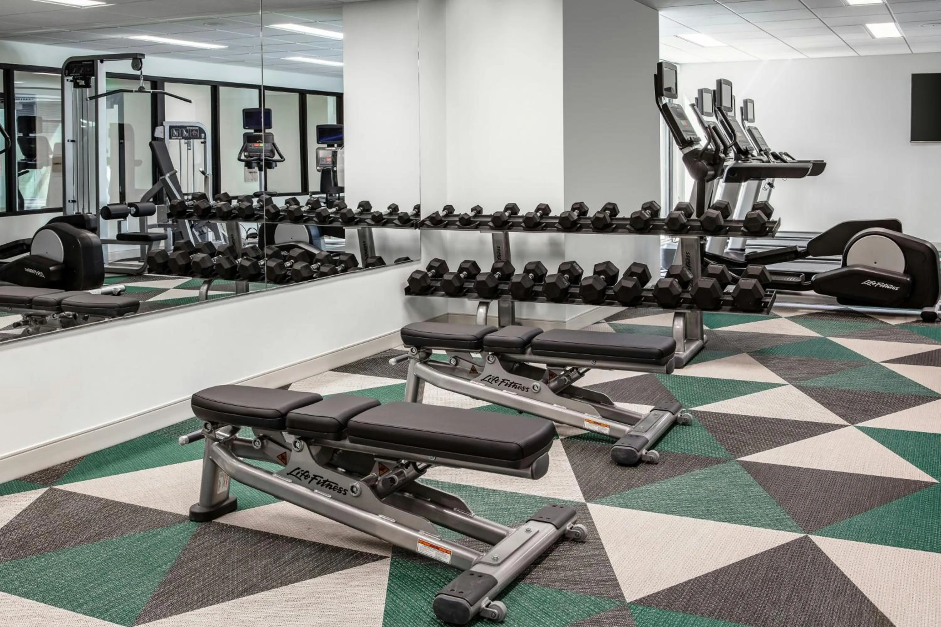 Fitness centre/facilities in Element Iowa City