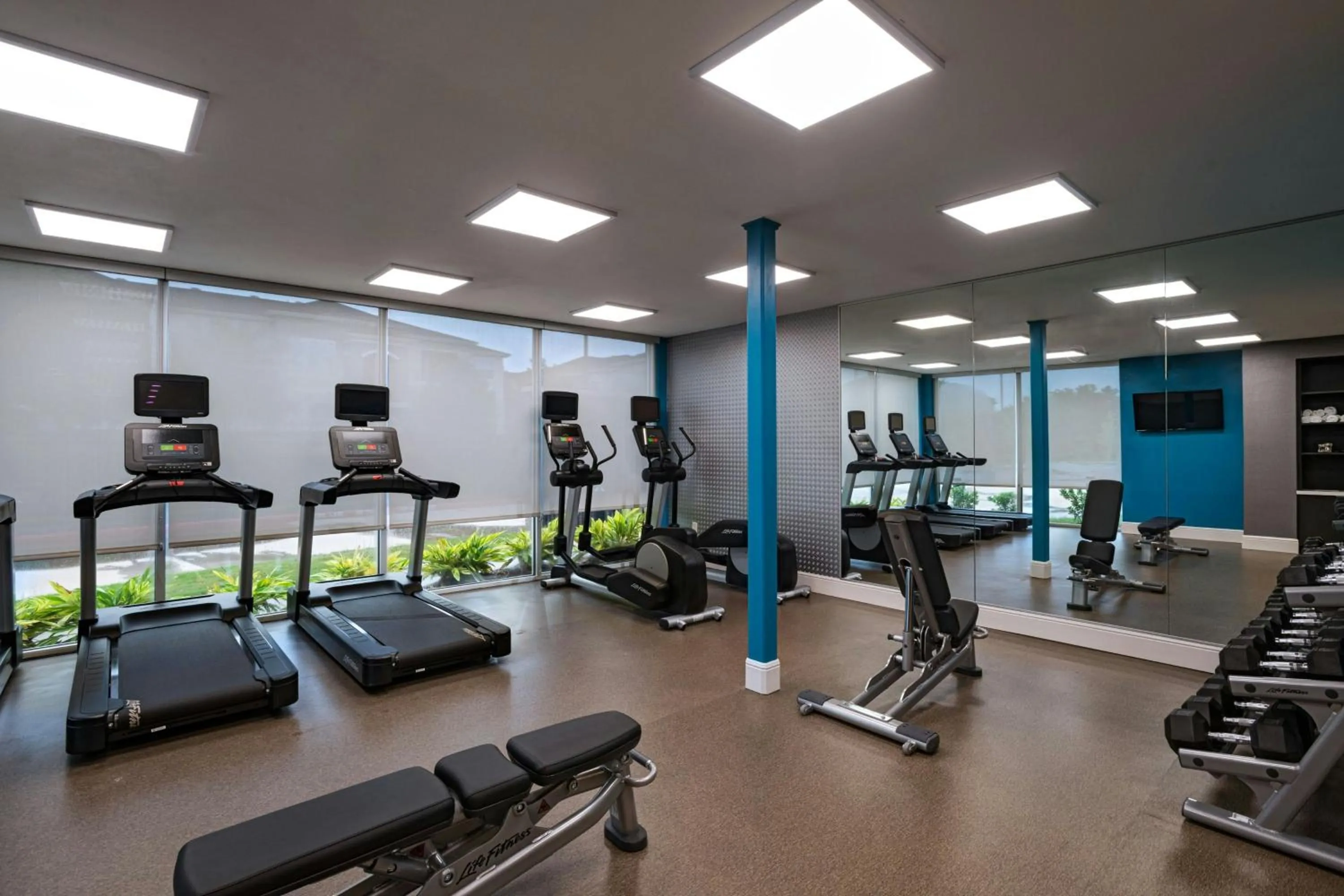 Fitness centre/facilities in Fairfield Inn & Suites Houston Richmond