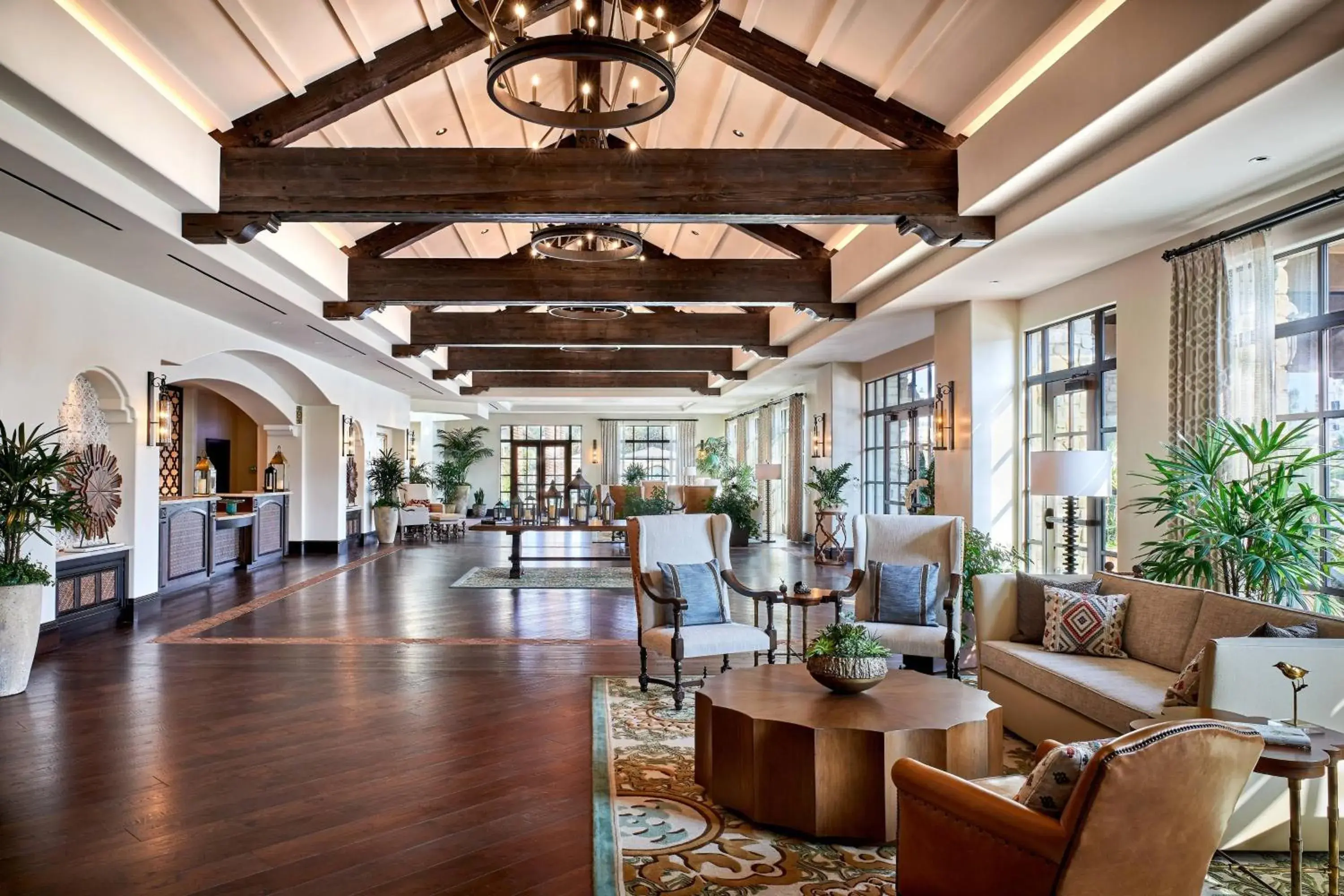 Lobby or reception in Inn at the Mission San Juan Capistrano, Autograph Collection Lobby or reception in Inn at the Mission San Juan Capistrano, Autograph Collection