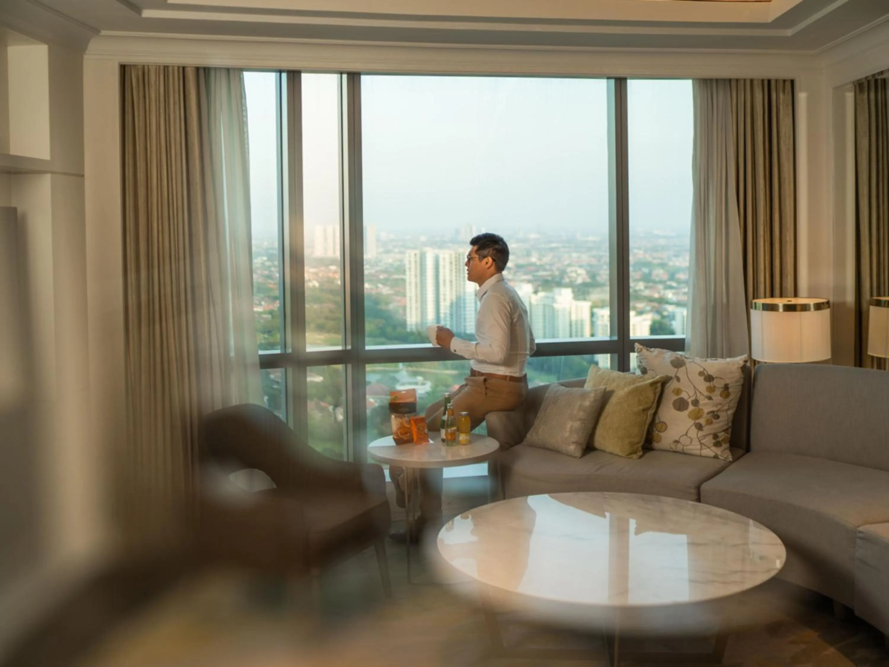Living room in The Westin Surabaya