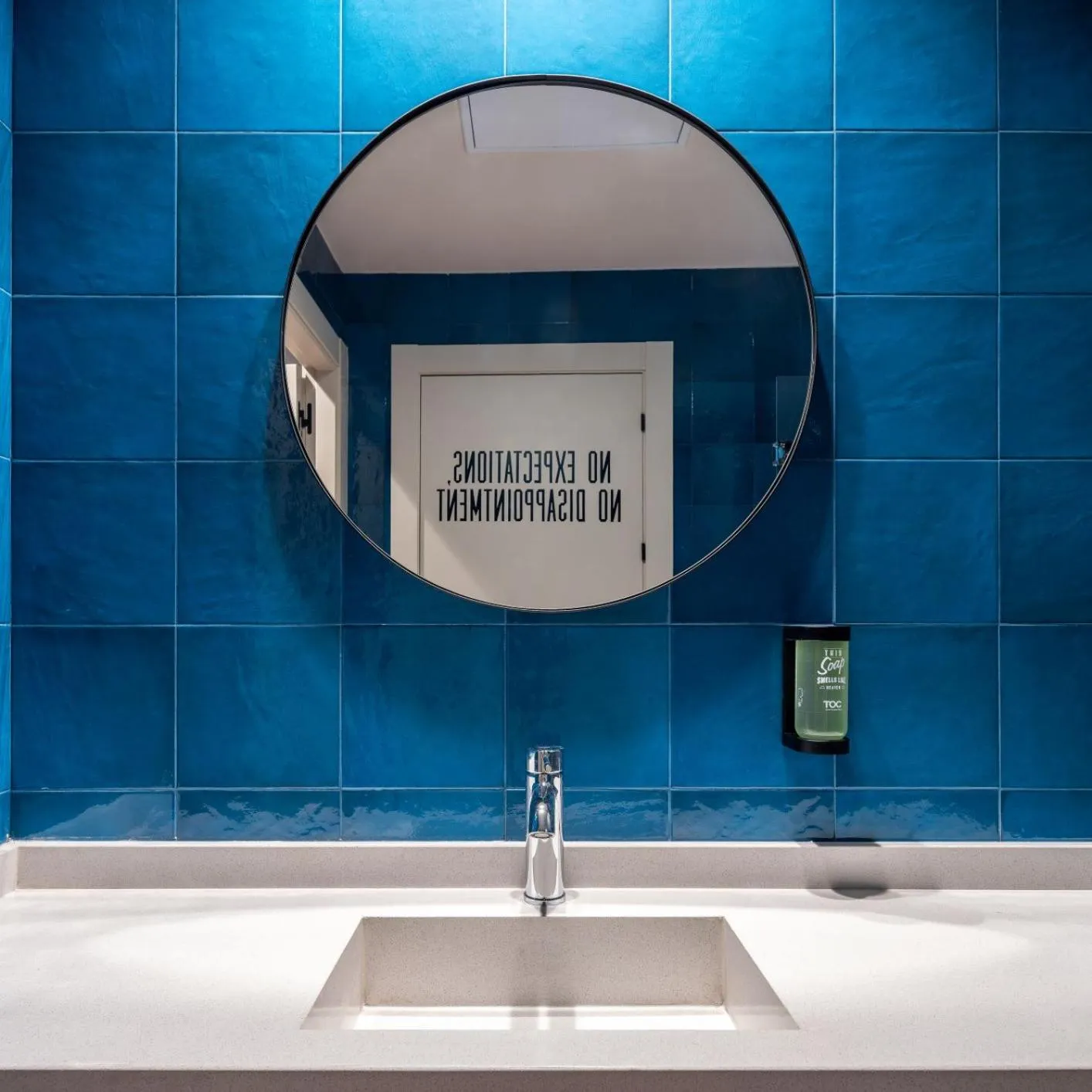 Bathroom in Toc Hostel Granada